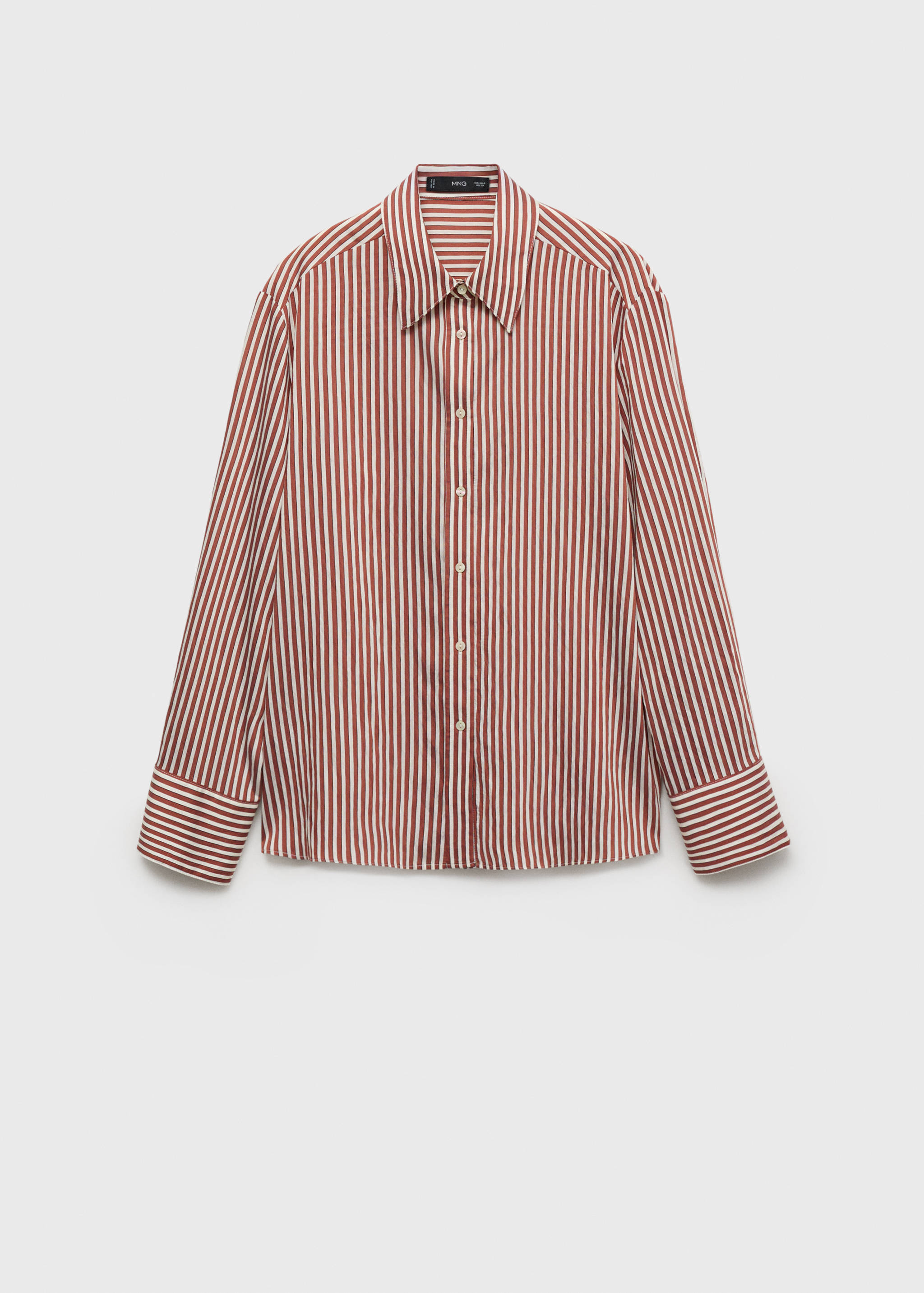 Chemise droite rayures - Article sans modèle