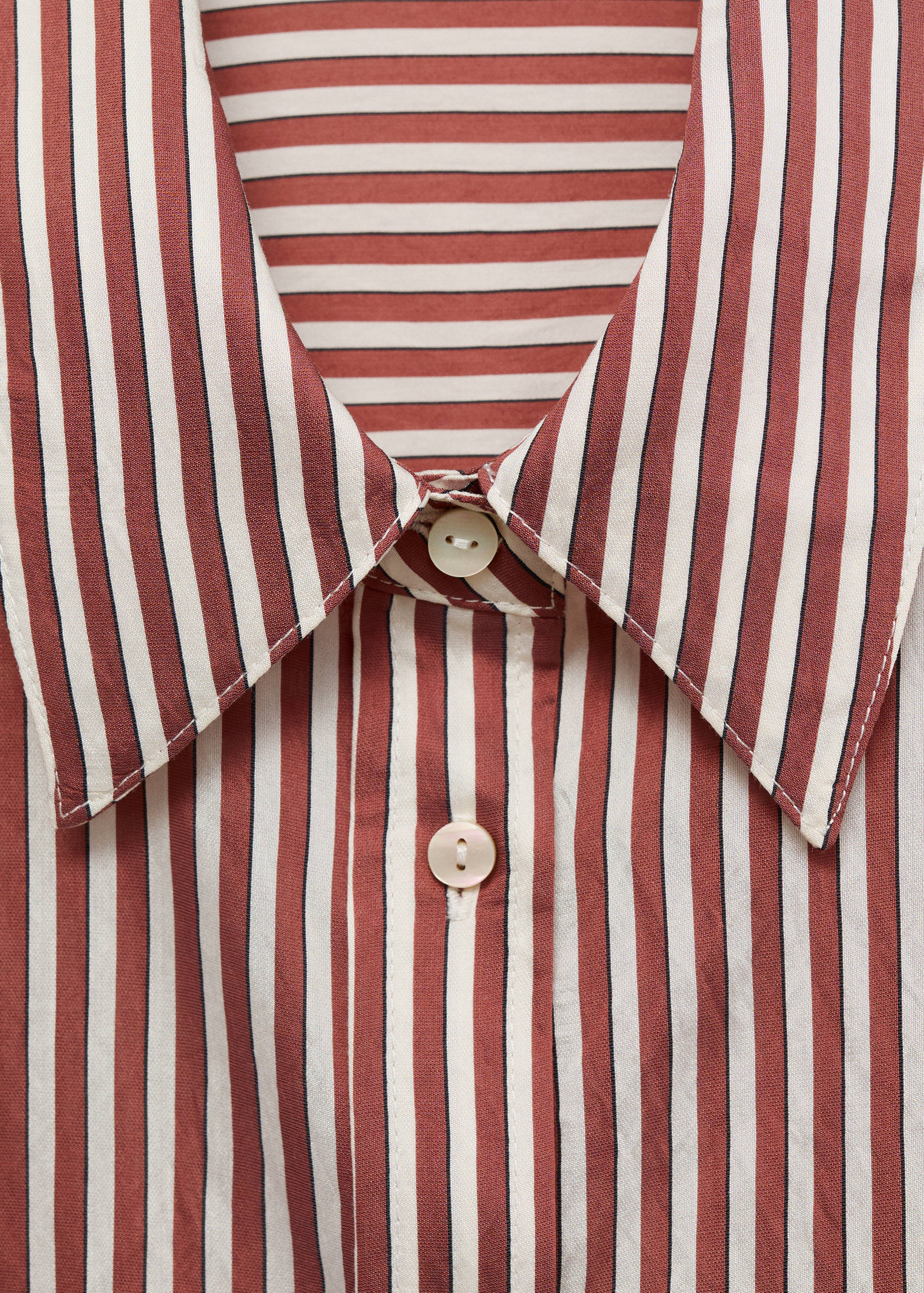 Chemise droite rayures - Détail de l'article 8