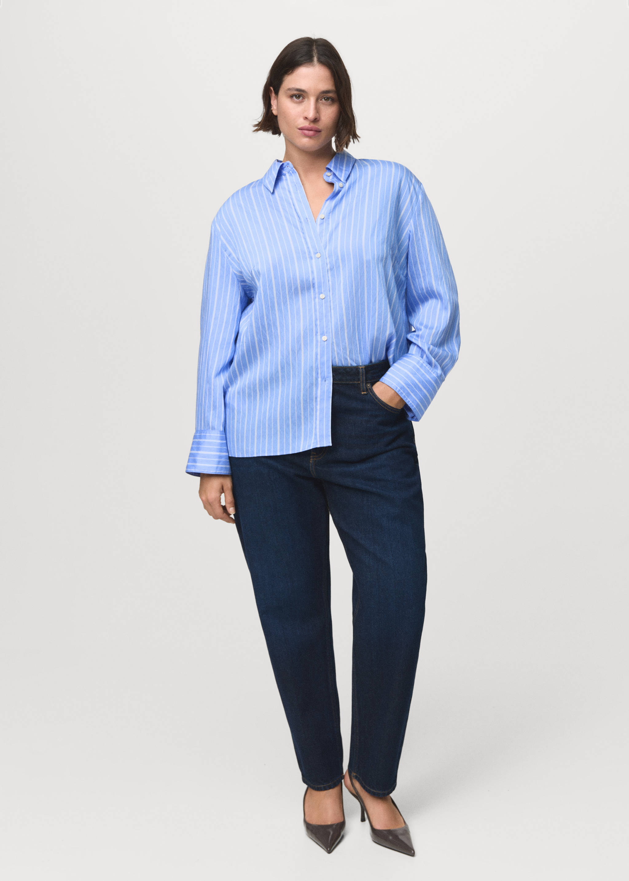 Chemise droite rayures - Détail de l'article 3