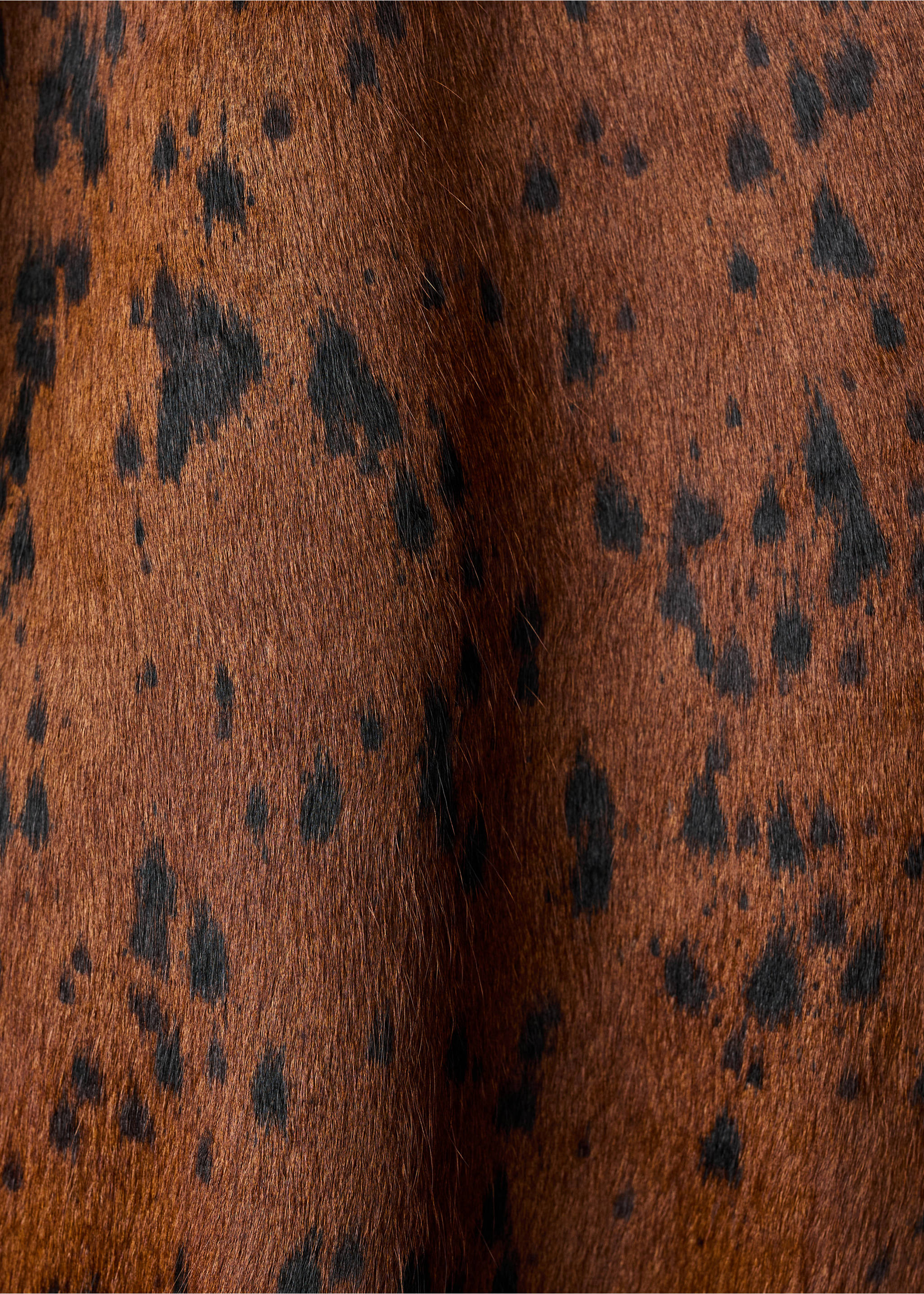100% leather fur jacket - Details of the article 0, Medium Brown. Ref: 17095804-00.