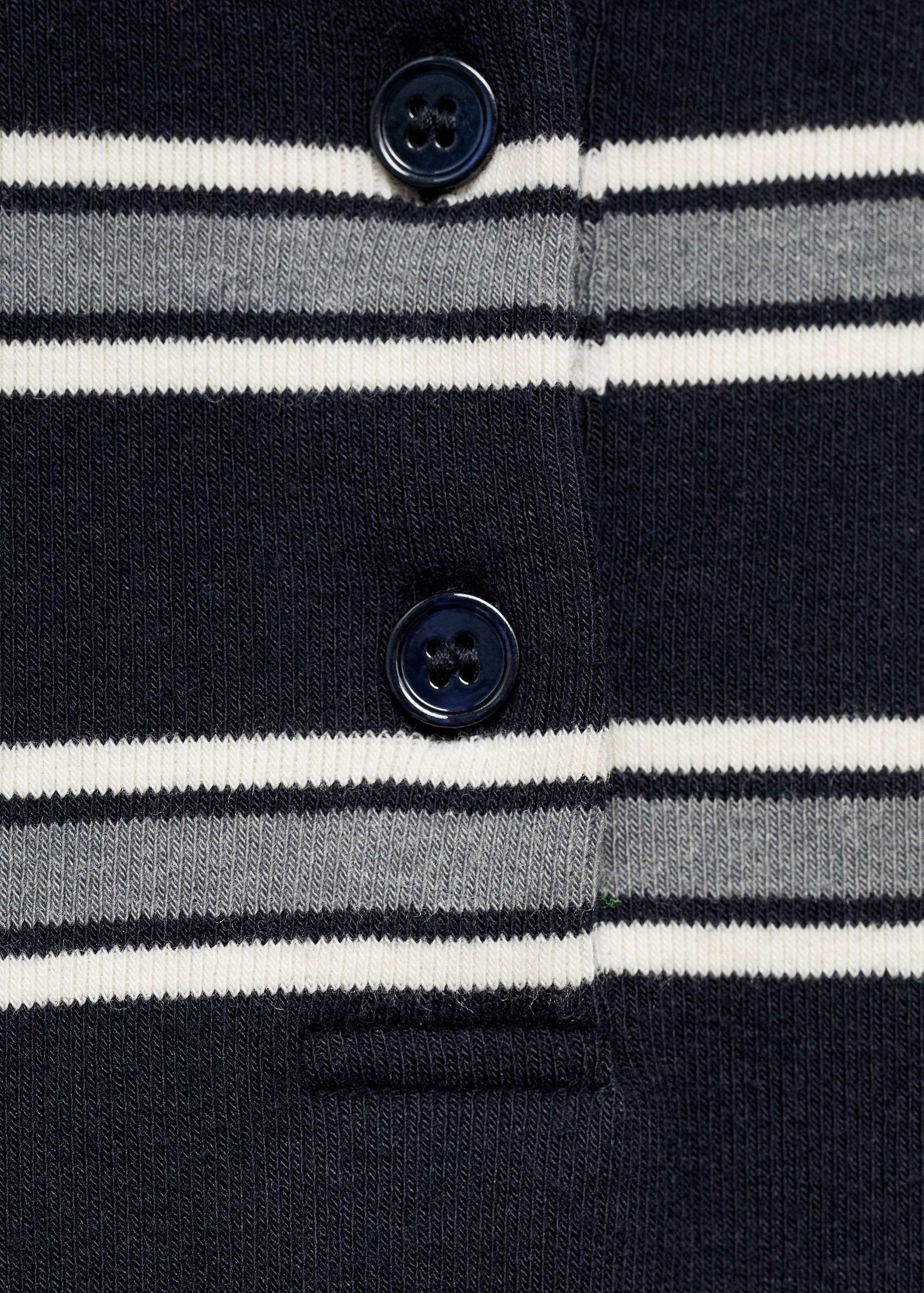 Samarreta coll polo ratlles - Detall de l'article 0