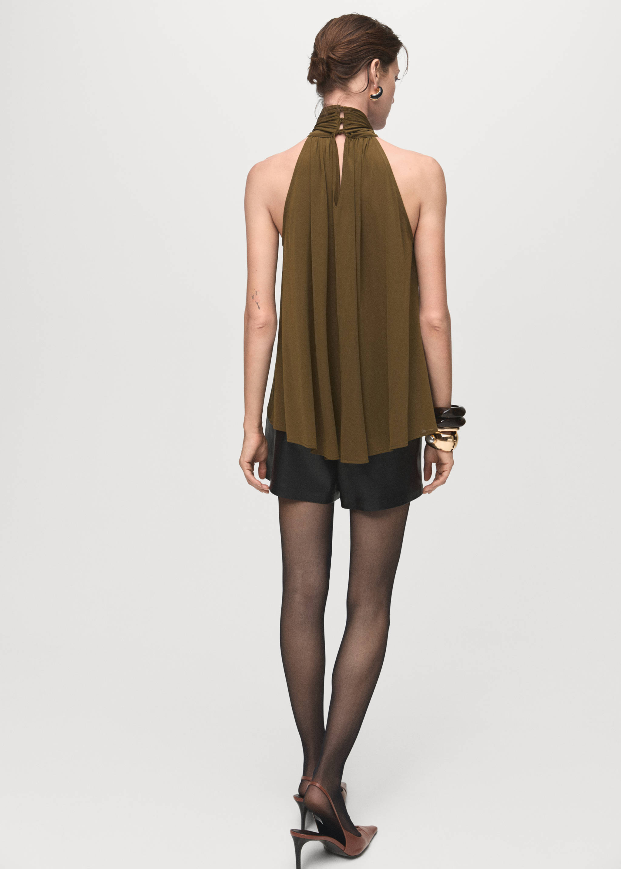 Top halter fiocco - Retro dell'articolo