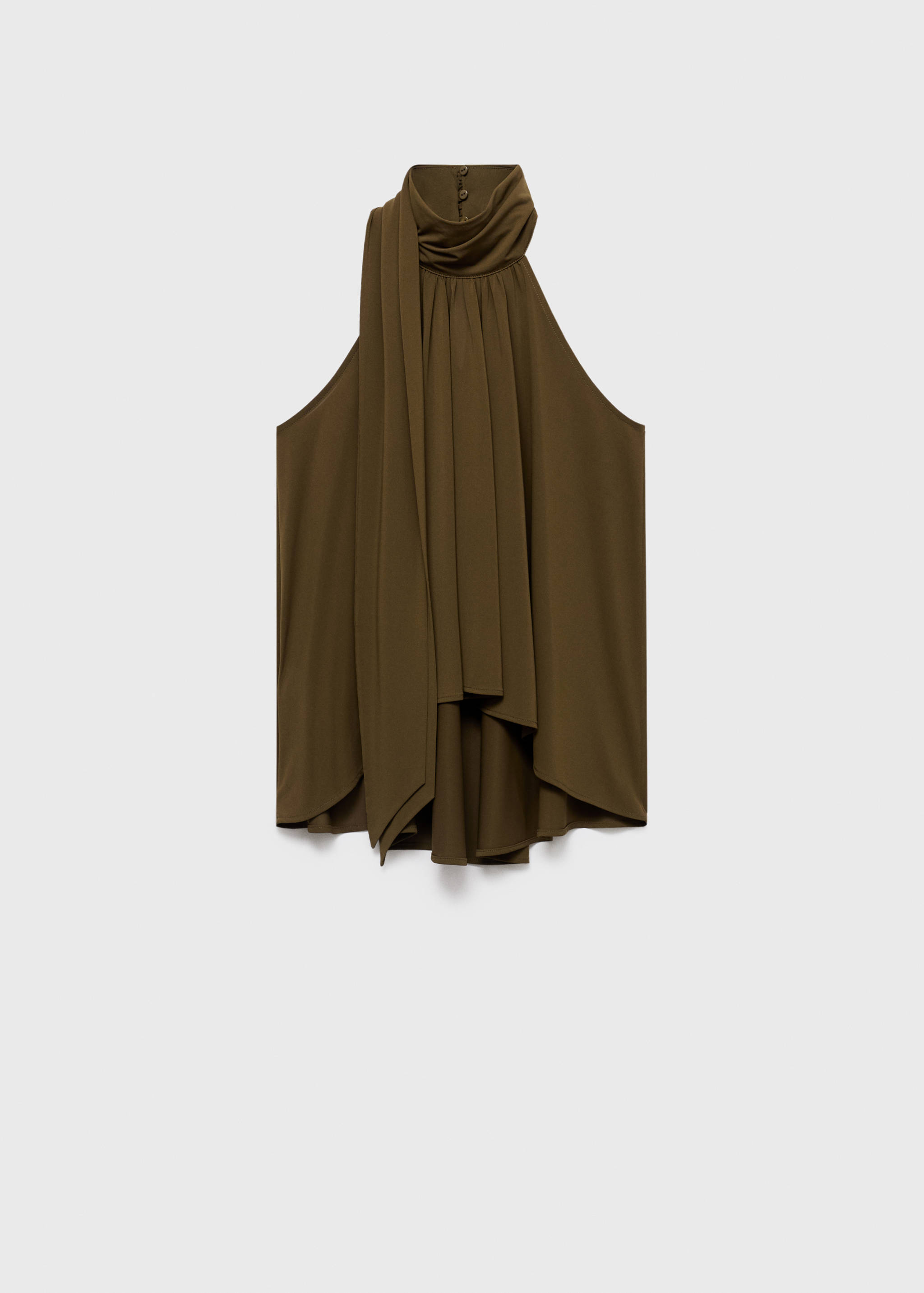 Top halter fiocco - Articolo senza modello