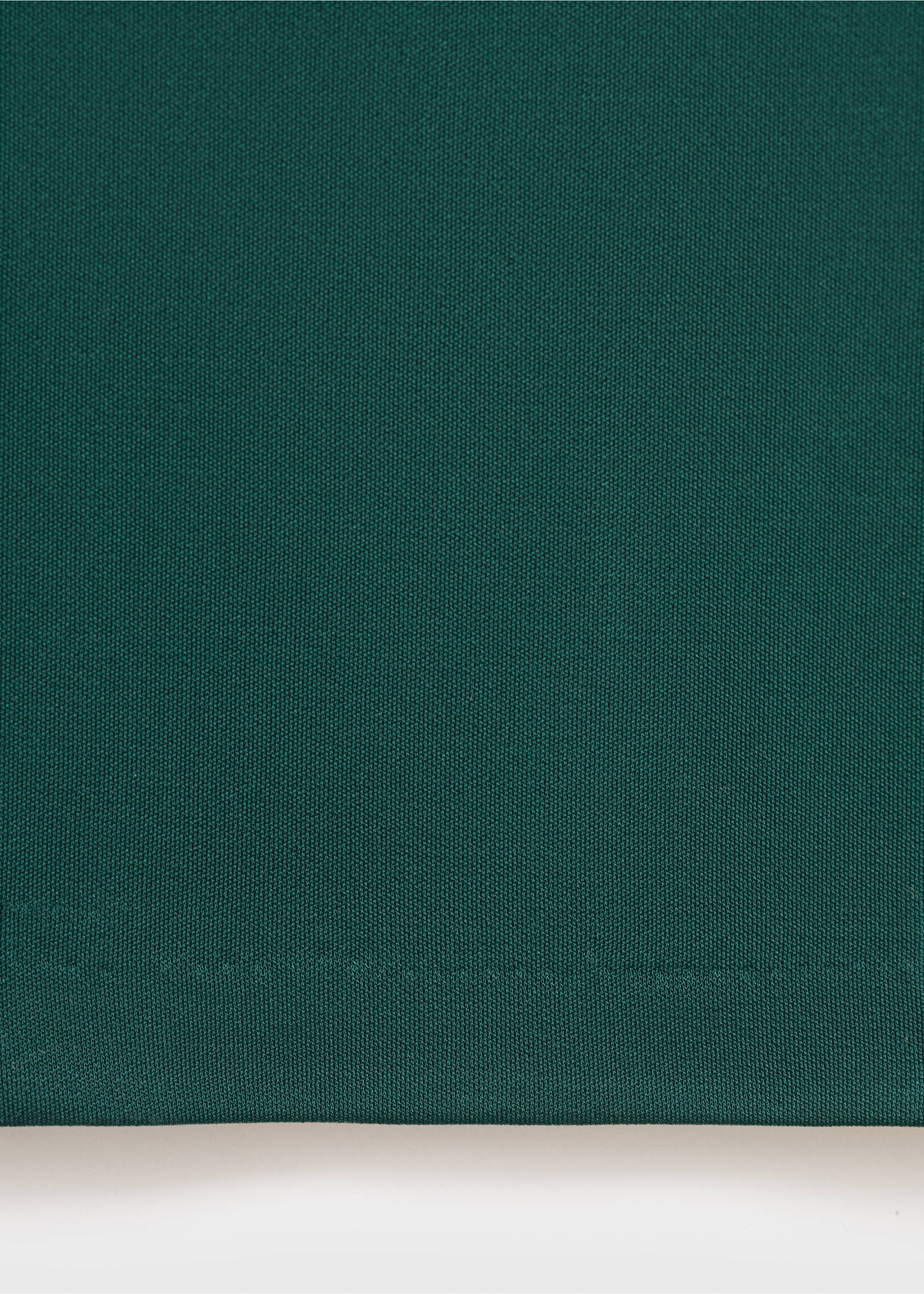 Pleated wide leg trousers - Details of the article 0, Dark Green. Ref: 17095826-00.