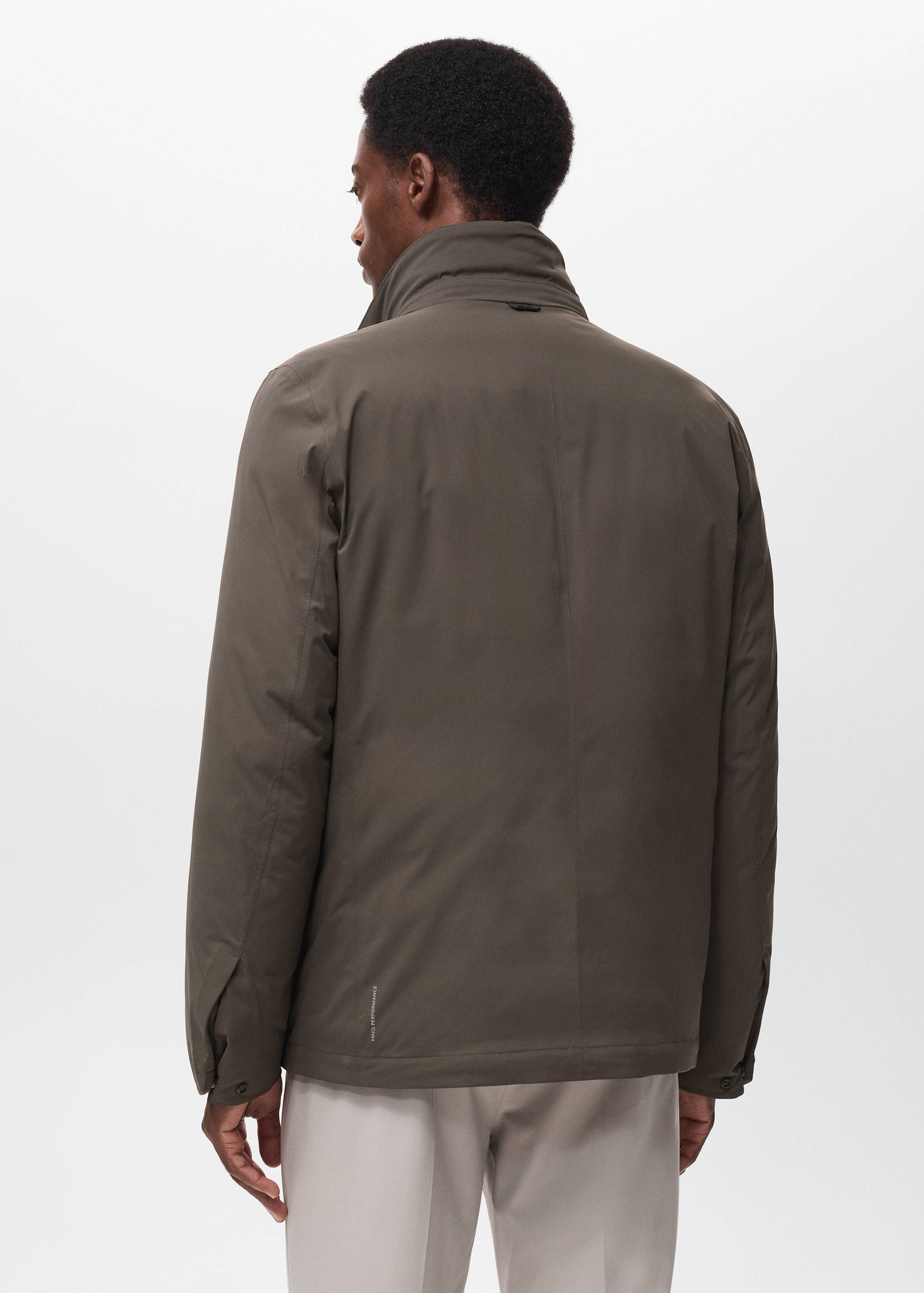 Jaqueta packable waterproof acolxada Thermolite® - Revers de l'article