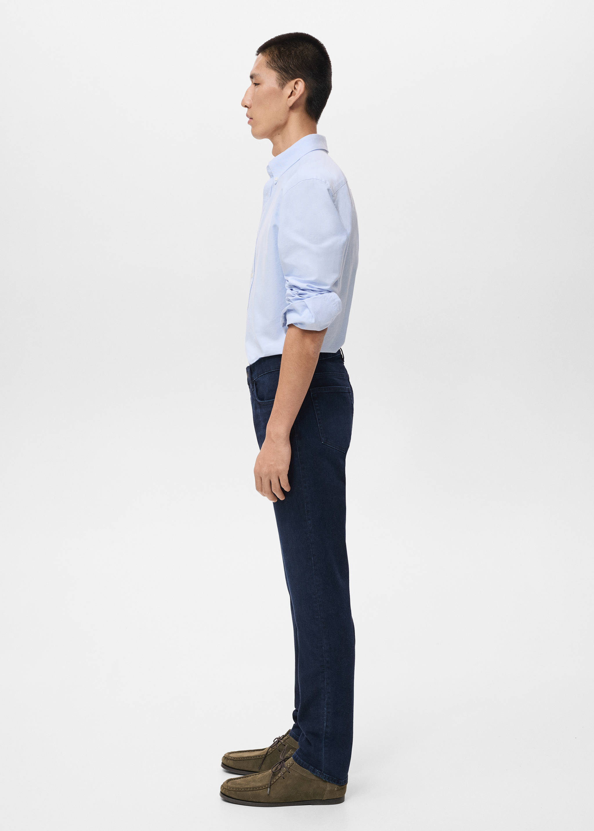 Veste slim-fit micro pied-de-poule - Détail de l'article 2