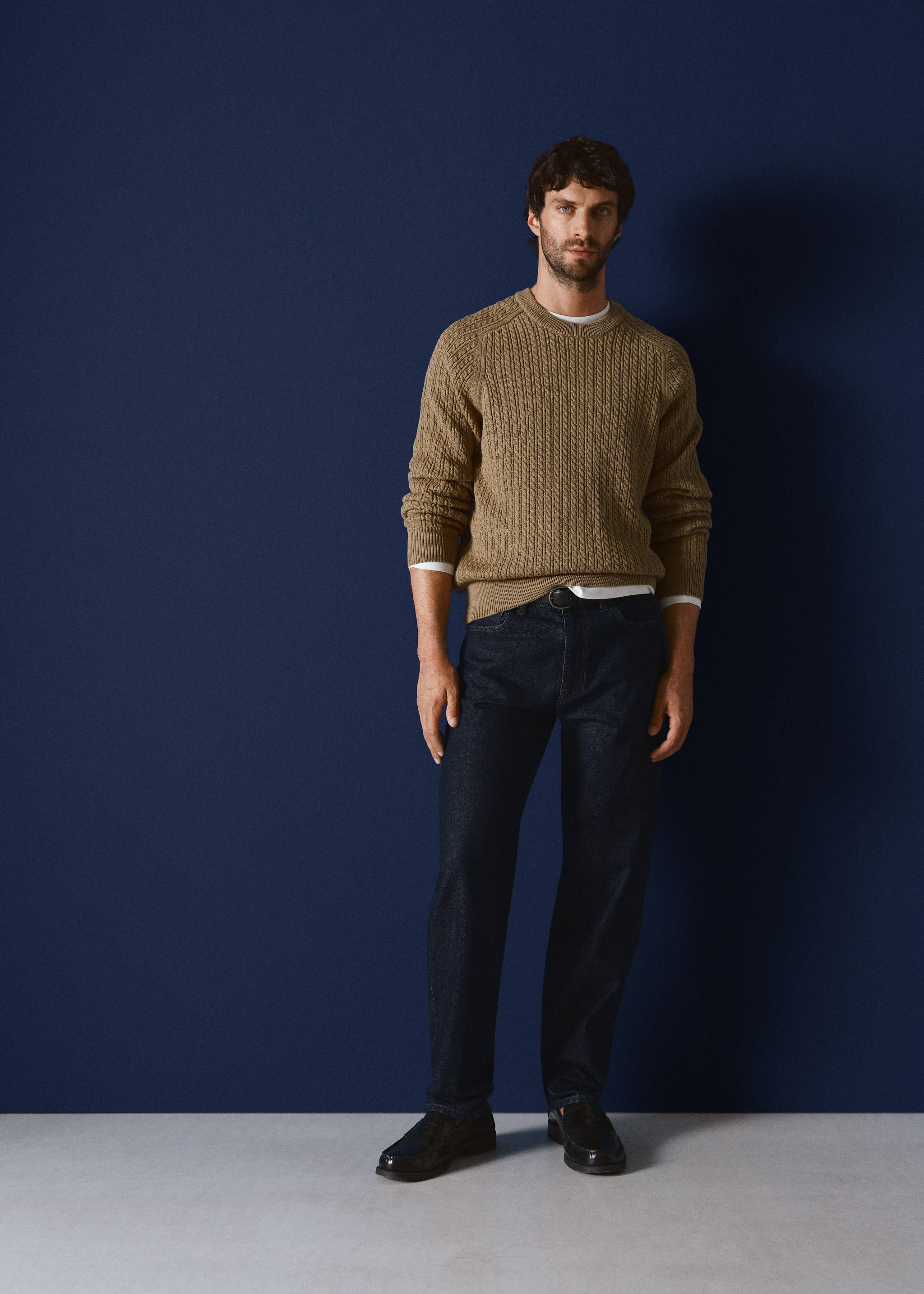 Texans Patrick slim fit rentat fosc - Detall de l'article 3, Blau fosc intens. Ref: 17095968-00.