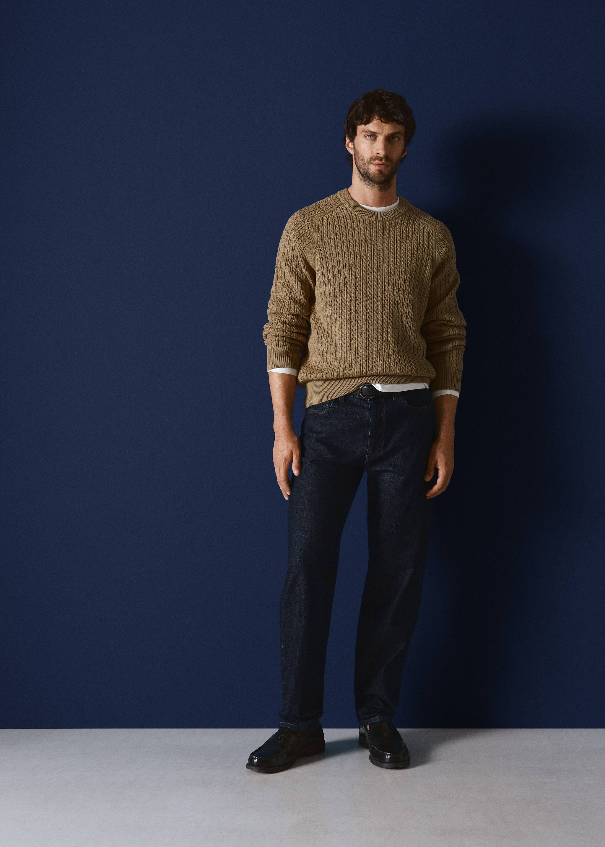 Veste slim-fit micro pied-de-poule - Détail de l'article 3