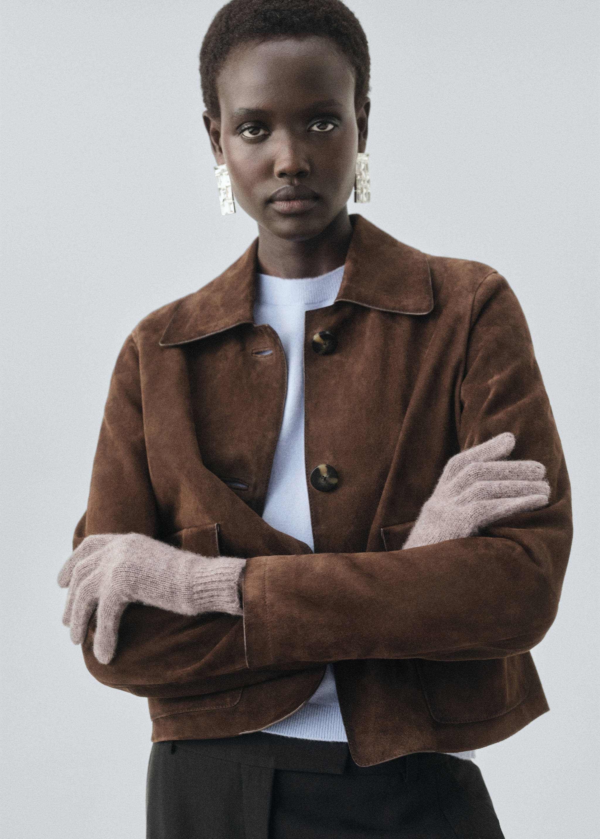 100% Cashmere gloves - General plane