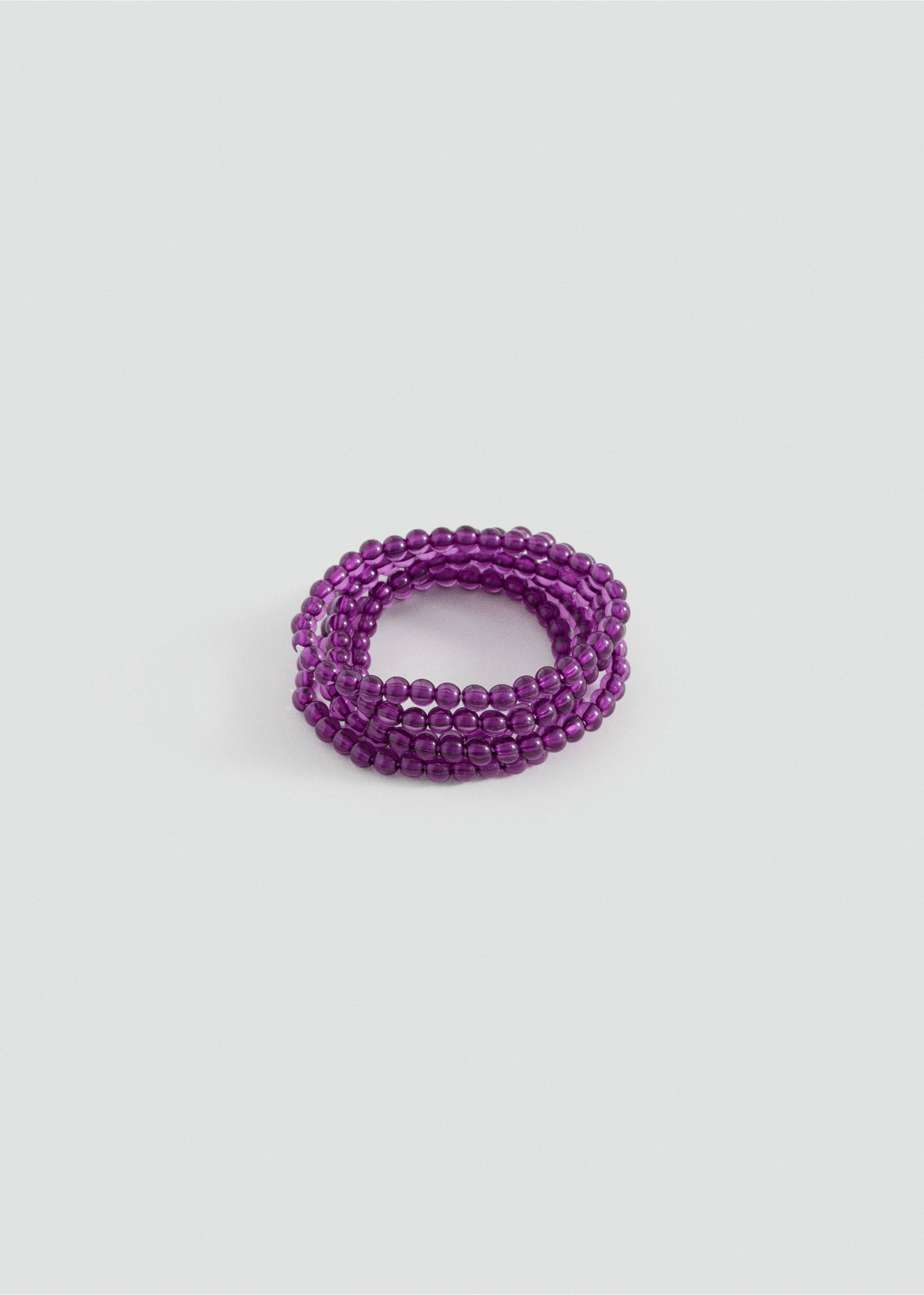 Pack of 5 bracelets - Article without model, Purple. Ref: 17095986-00.