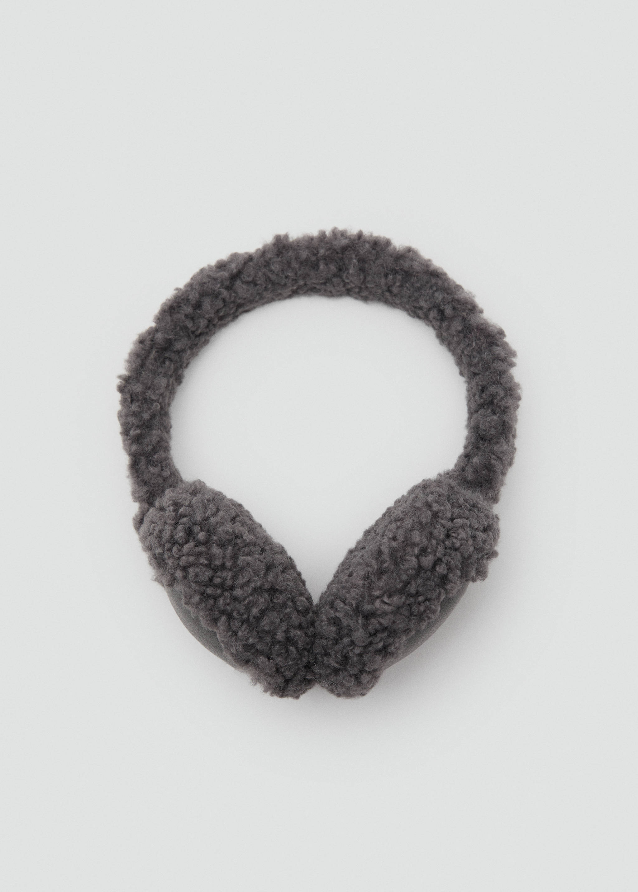 Shearling-effect earmuffs - Article without model
