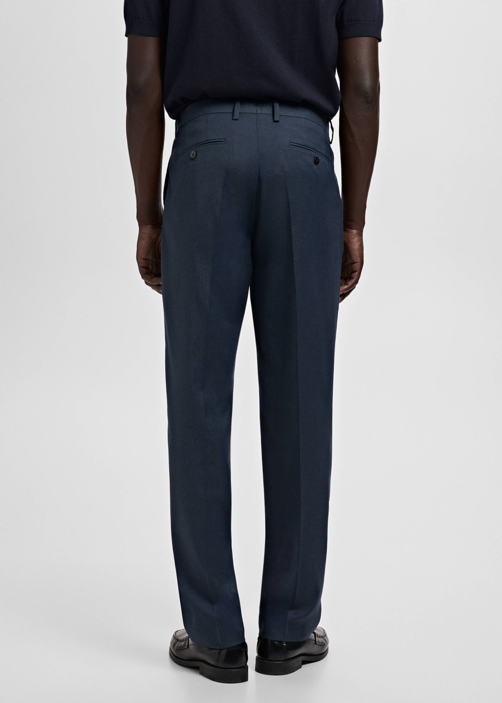London regular-fit trousers - Reverse of the article