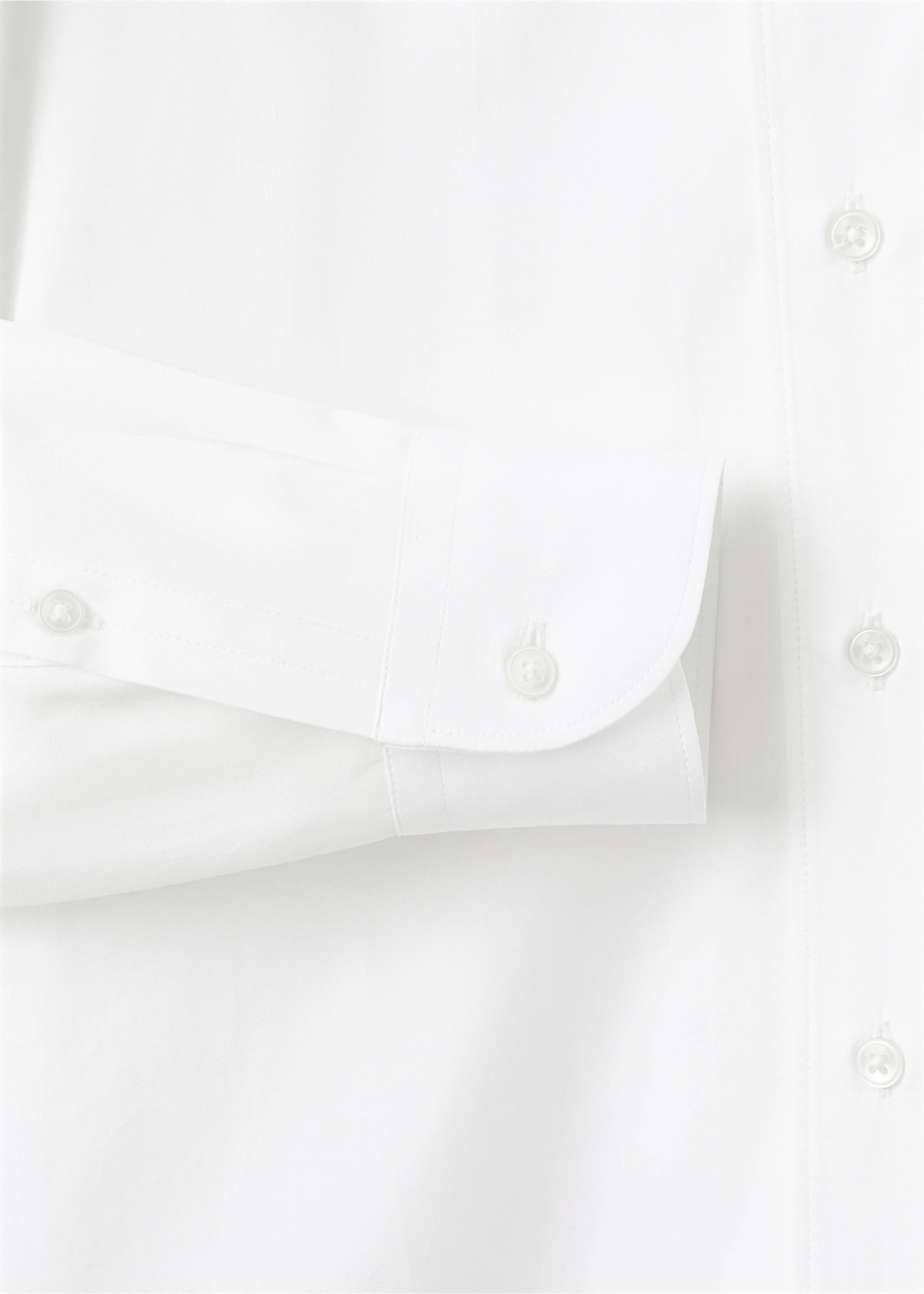 Camisa vestit 100% cotó - Detall de l'article 0, Blanc. Ref: 17095999-00.