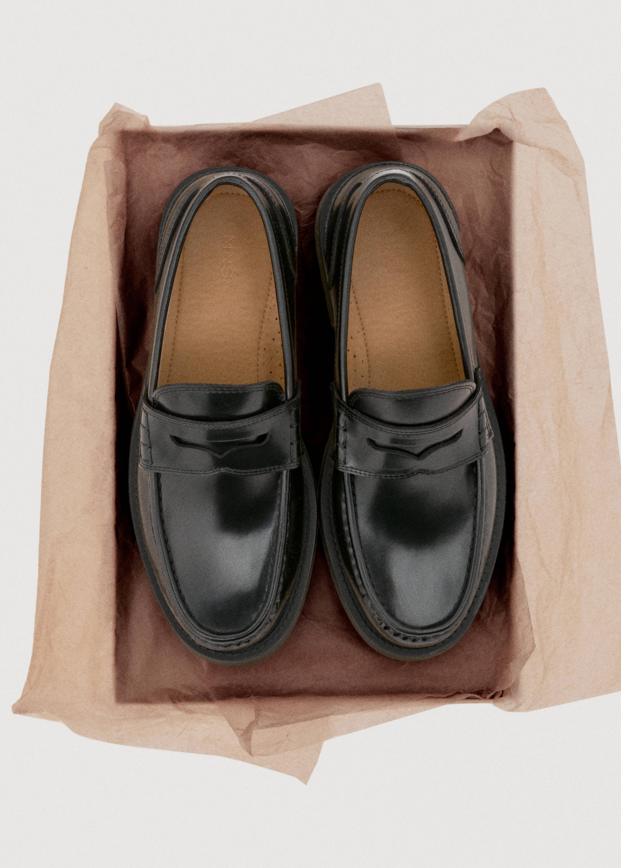 Leather penny loafers - Details of the article 9