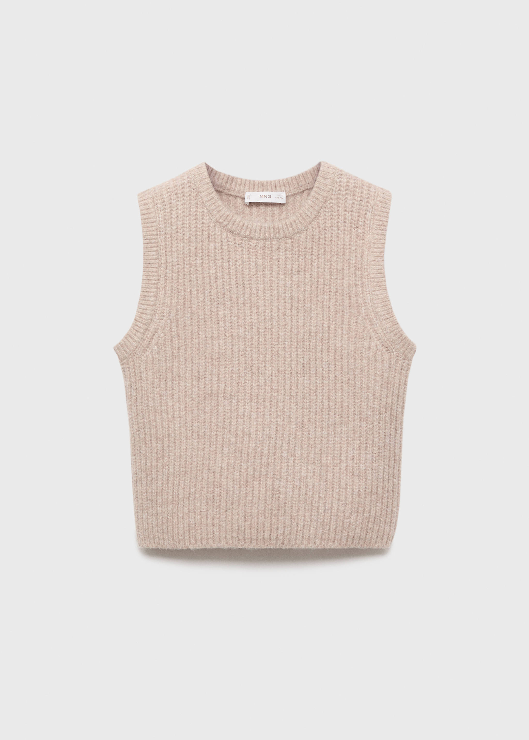 Ribbed jersey jacket - Article without model