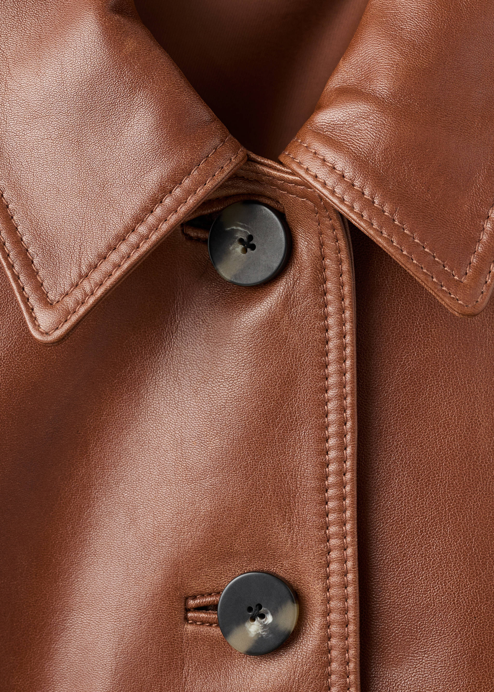 Jaqueta bomber 100% pell - Detall de l'article 8