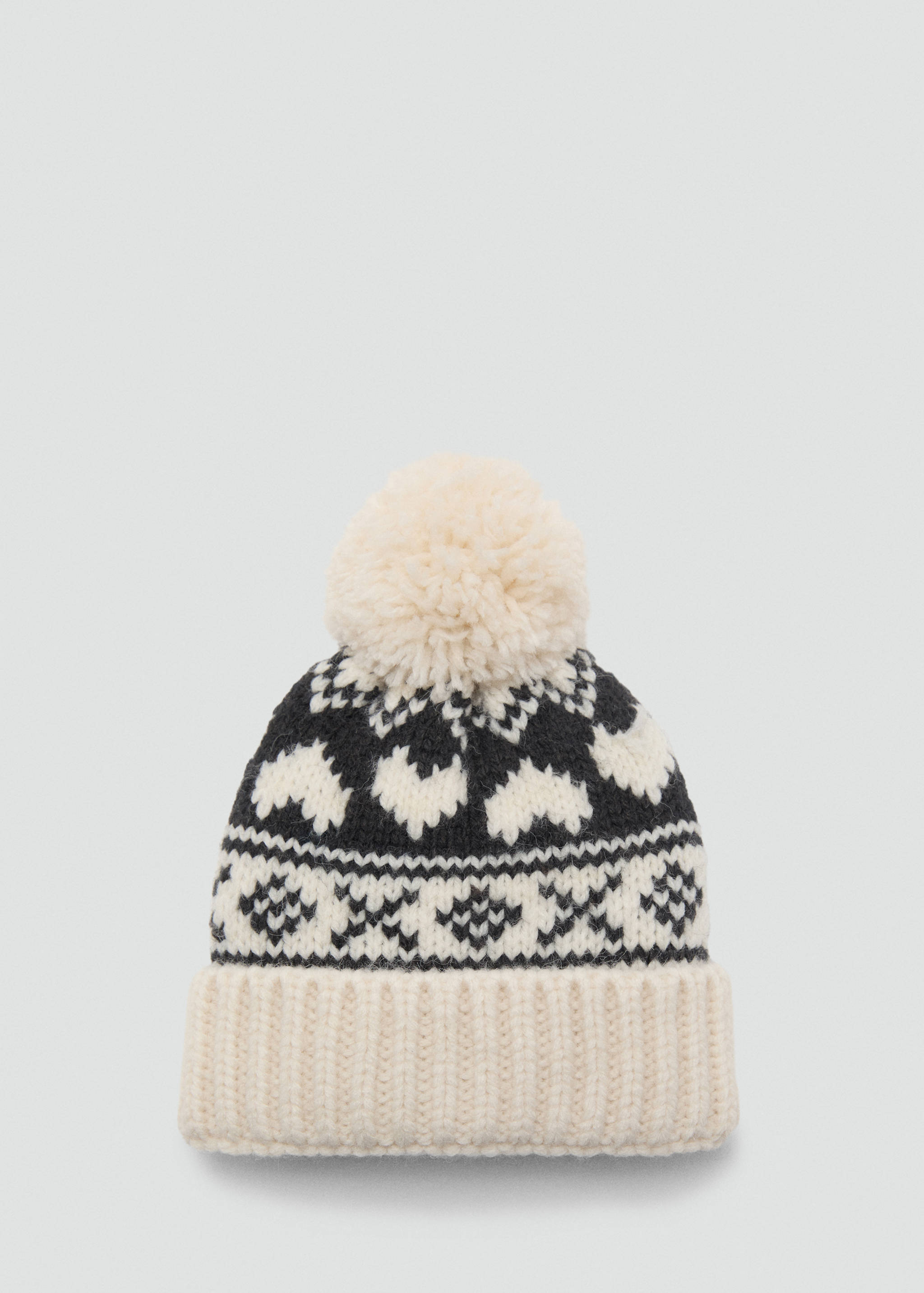 Knitted bobble hat - Article without model