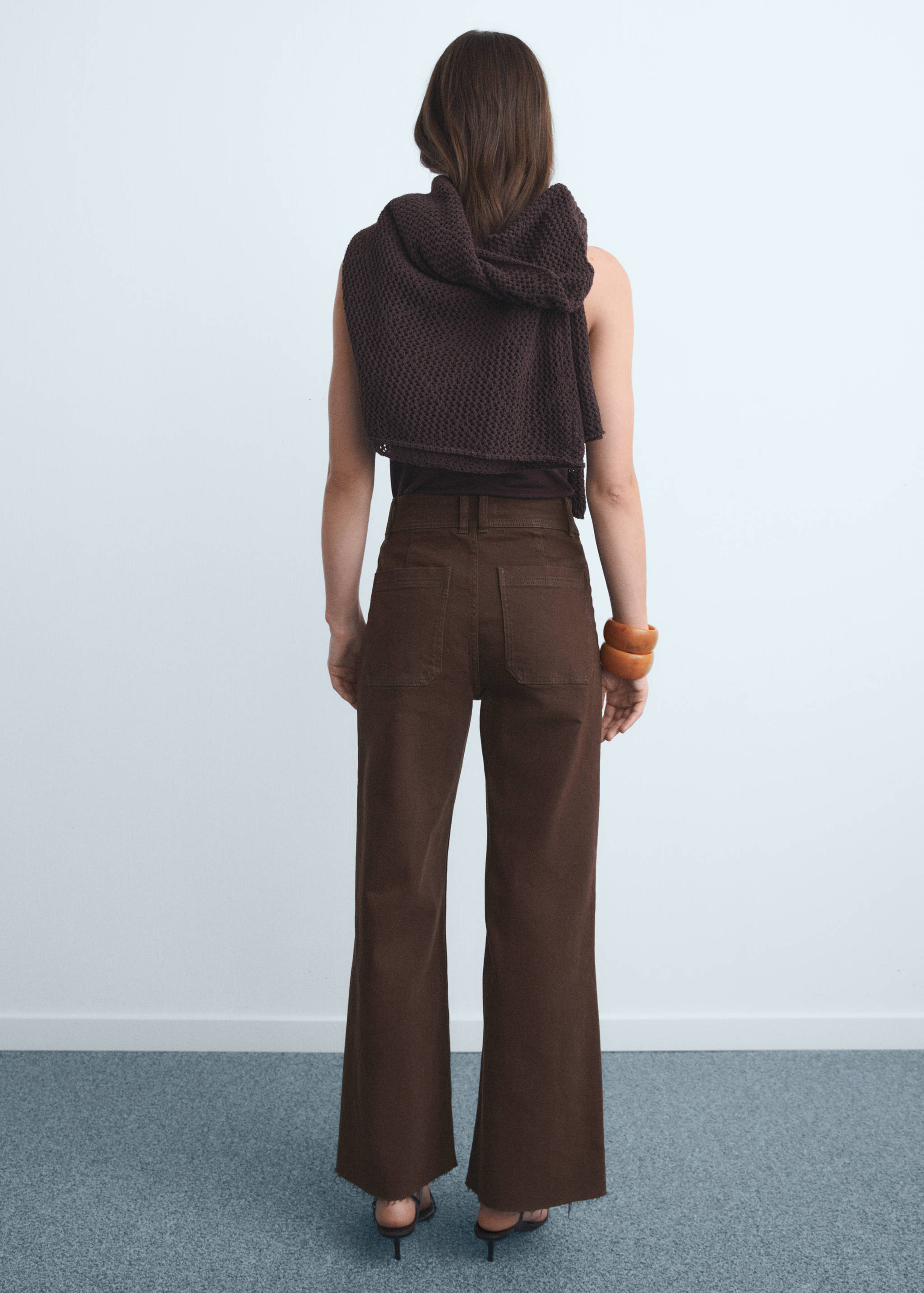 Catherin culotte high-rise jeans - Reverse of the article