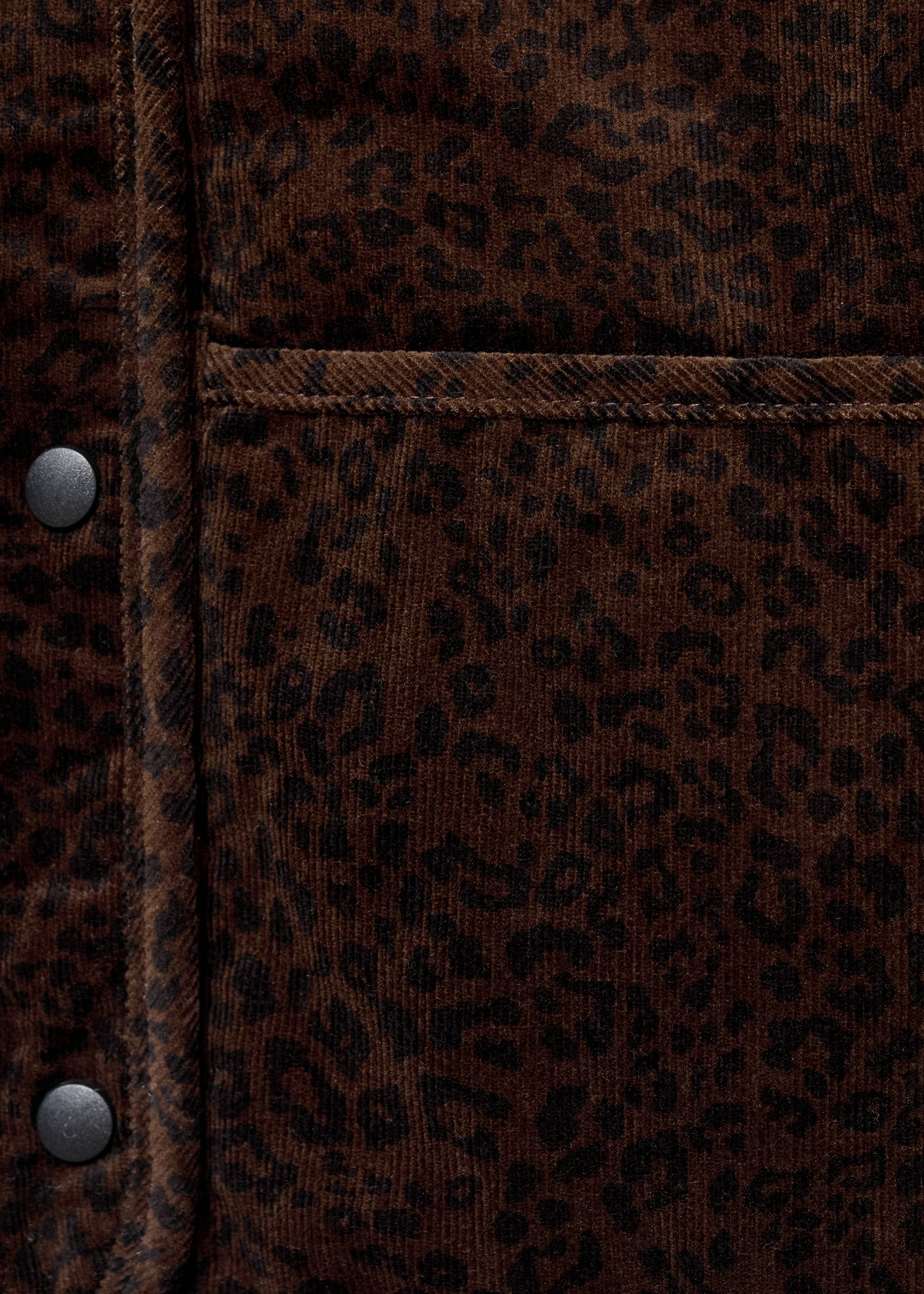Leopard-print bomber jacket - Details of the article 0