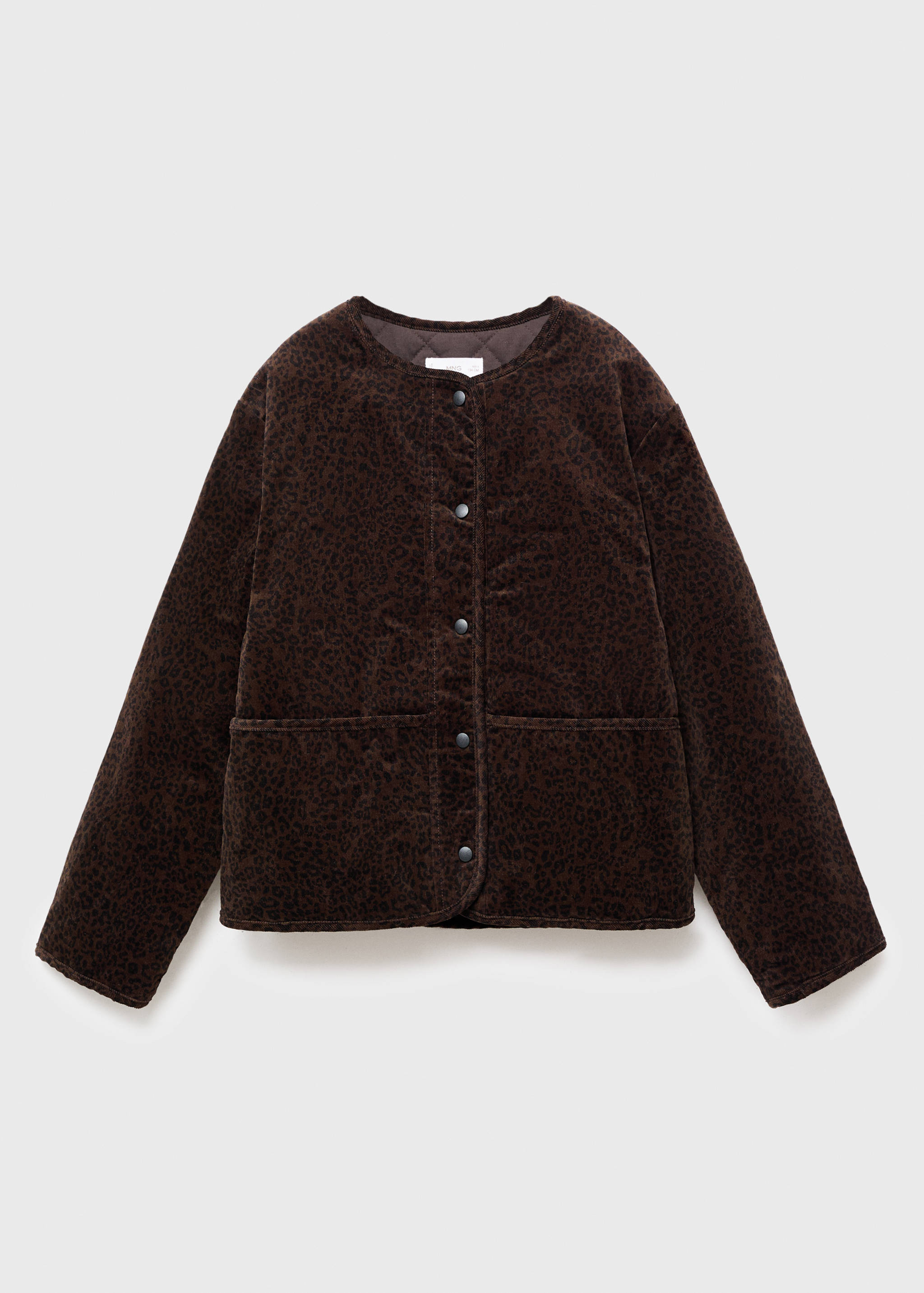 Leopard-print bomber jacket - Article without model