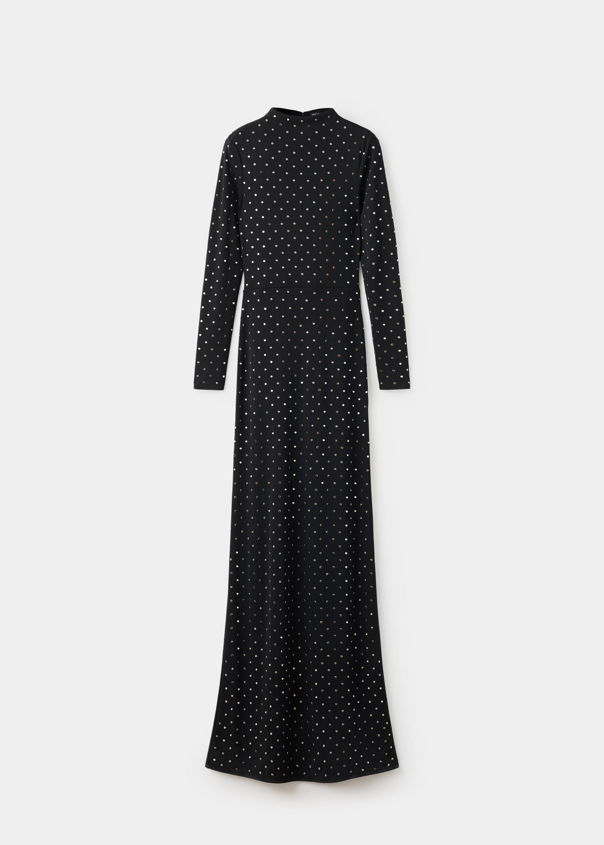 Kleid mit offenem Rücken und Kristallen - Artikel ohne Model