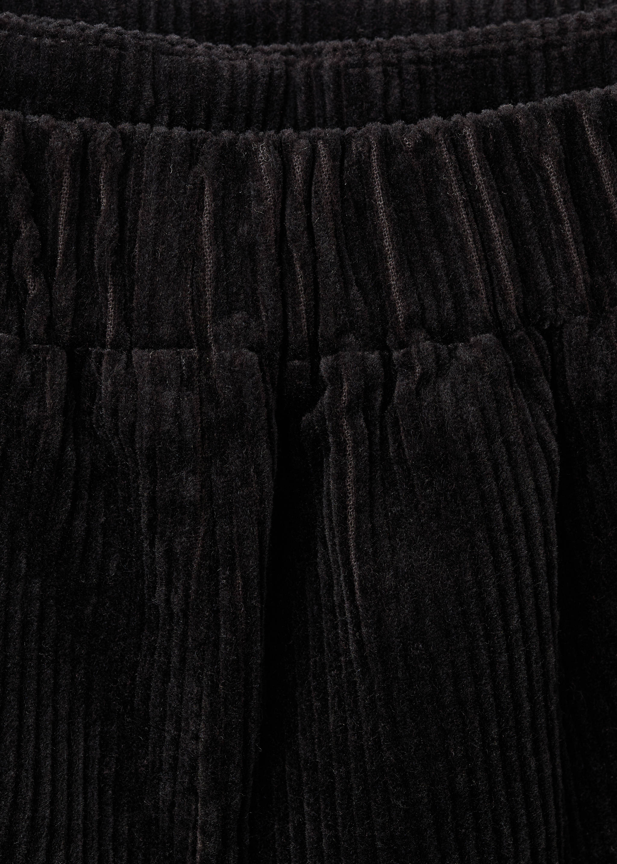 Cordoury skirt trousers - Details of the article 0