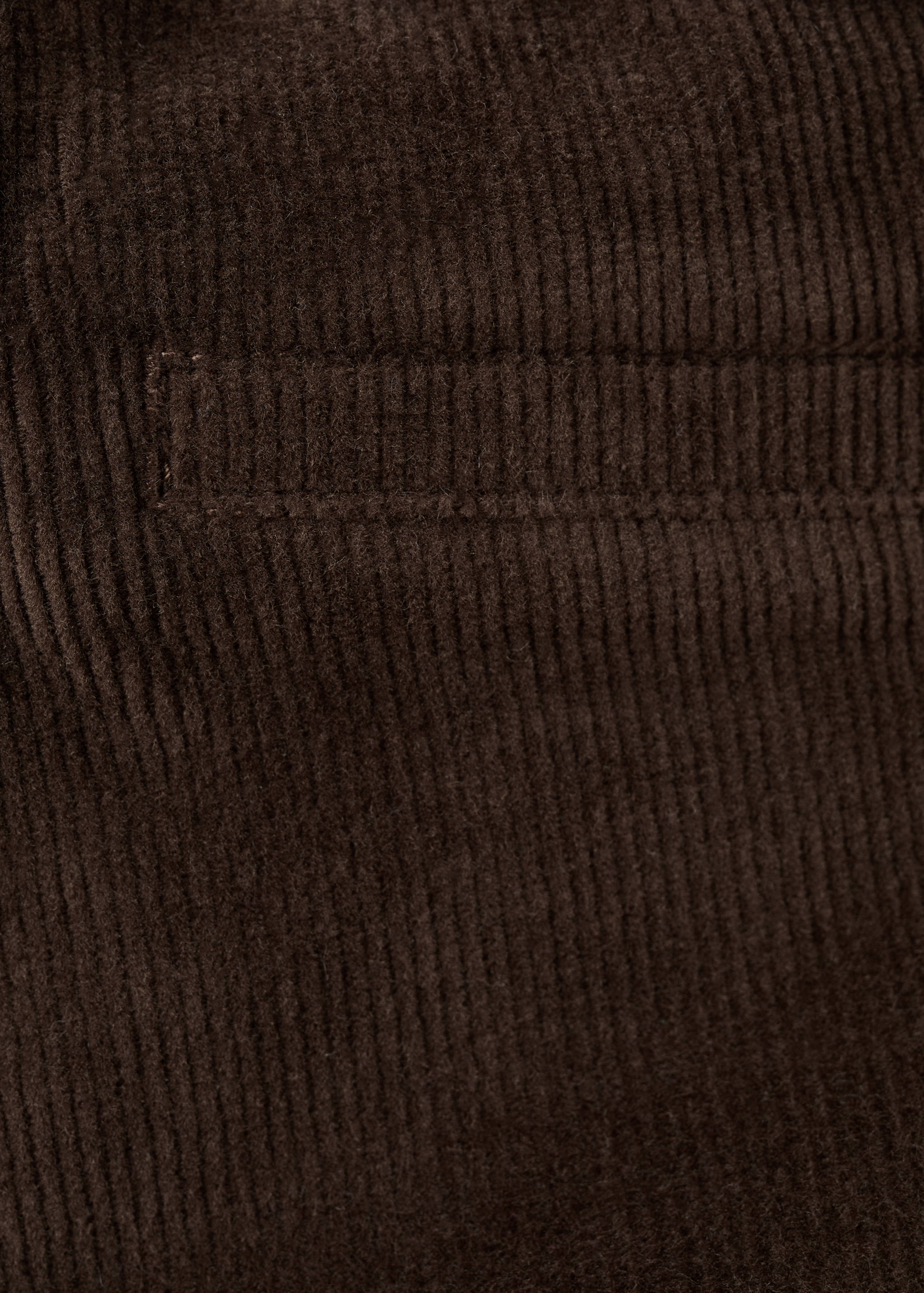 Kalhoty straight fit z manšestru - Detail zboží 0