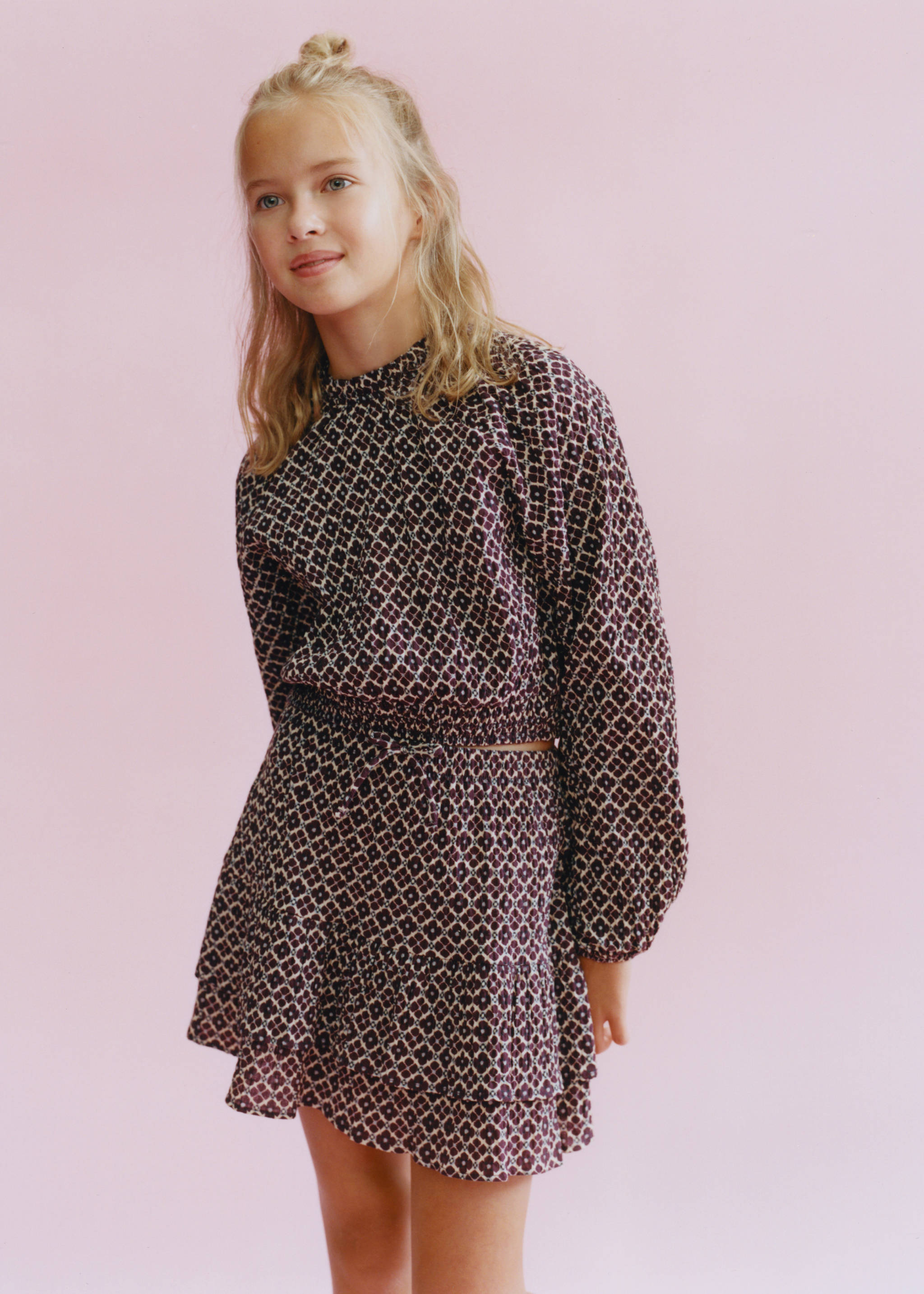 Ruffled short skirt - Details of the article 5