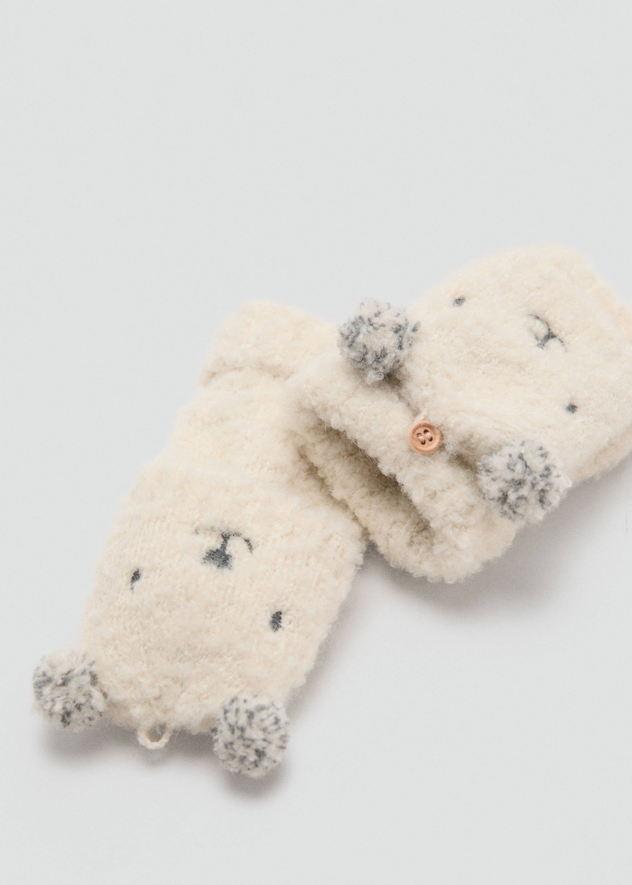Bear knitted gloves - Details of the article 1