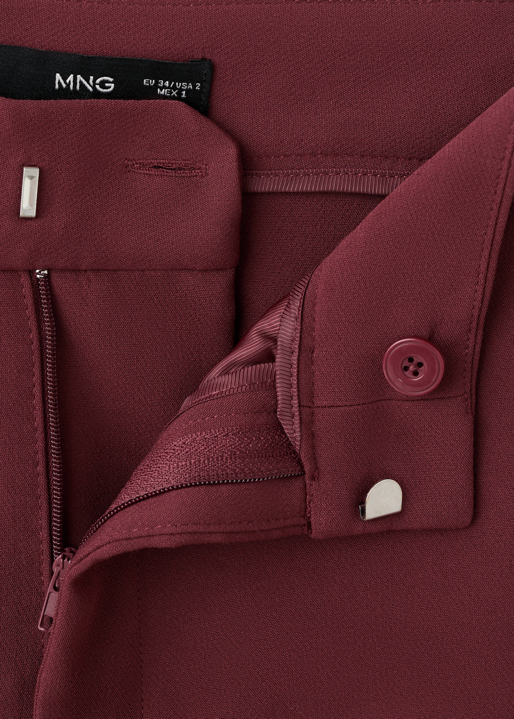 High-waist straight trousers - Details of the article 8