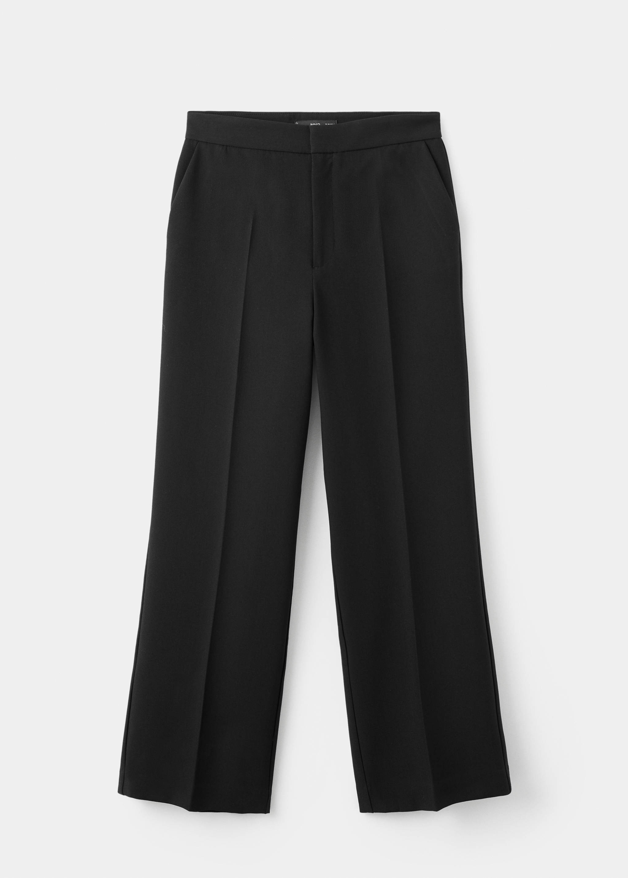 High-waist straight trousers - Article without model