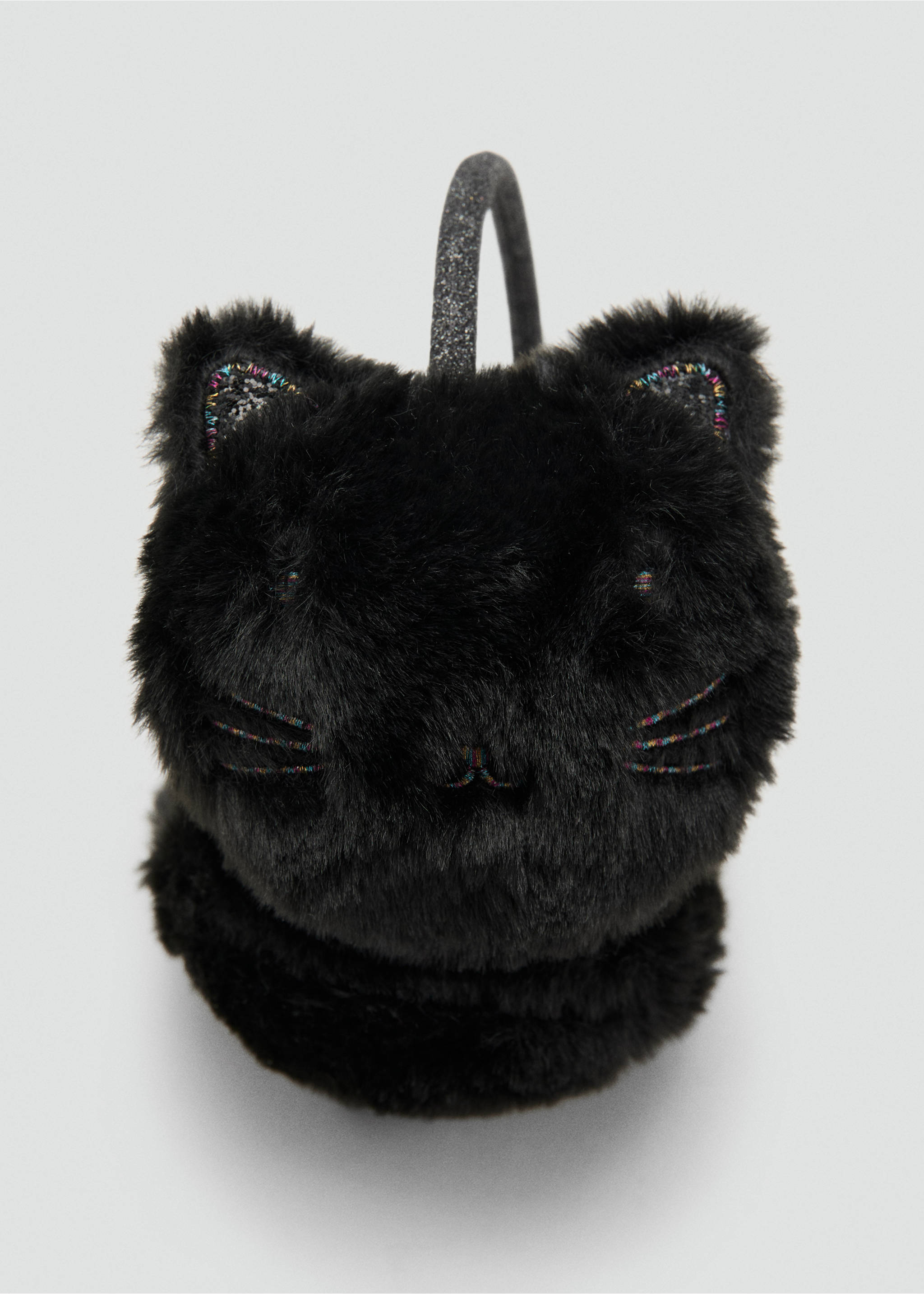 Orejeras pelo gatito - Detalle del artículo 1, Negro. Ref: 17097130-00.