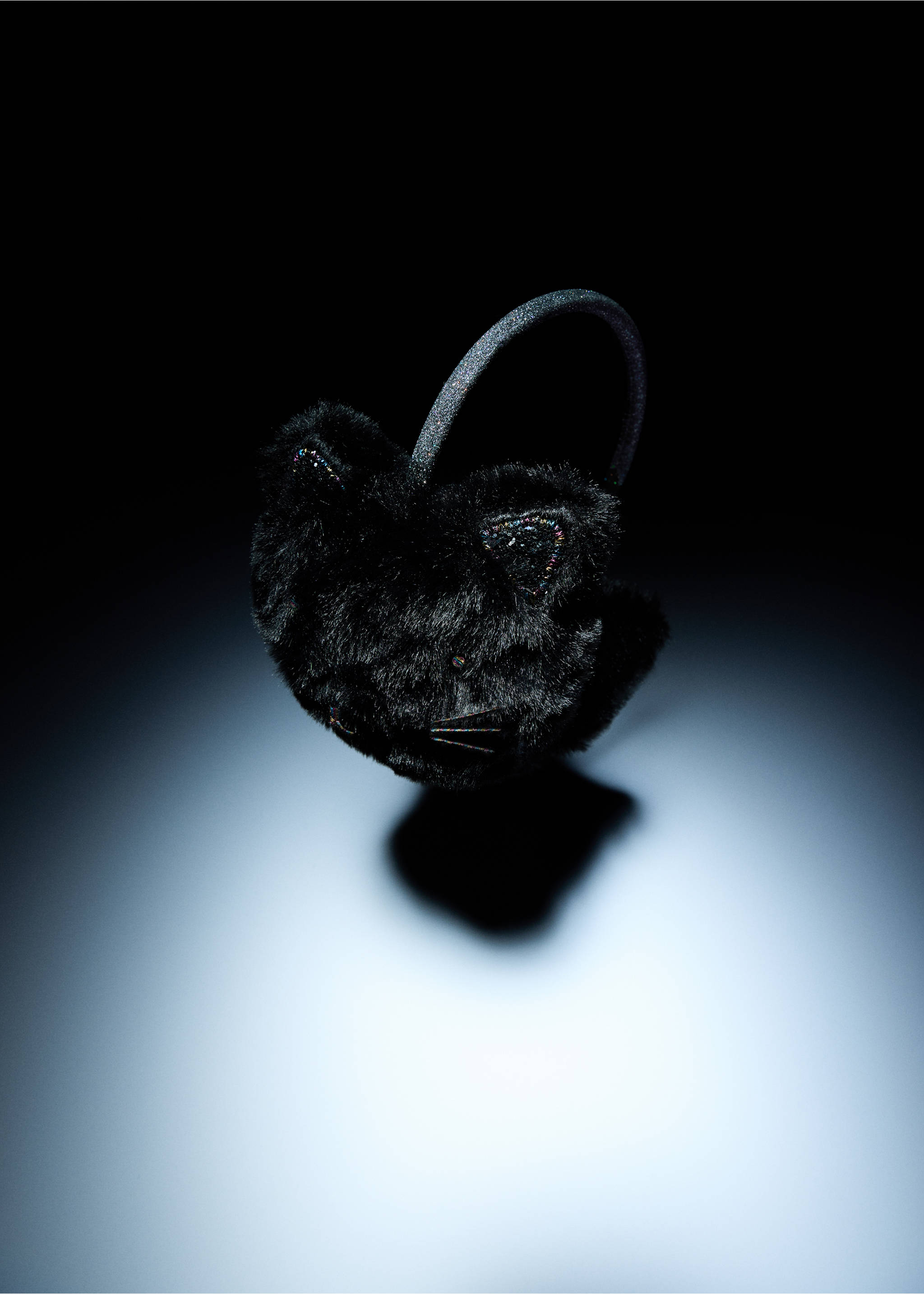 Orejeras pelo gatito - Detalle del artículo 5, Negro. Ref: 17097130-00.