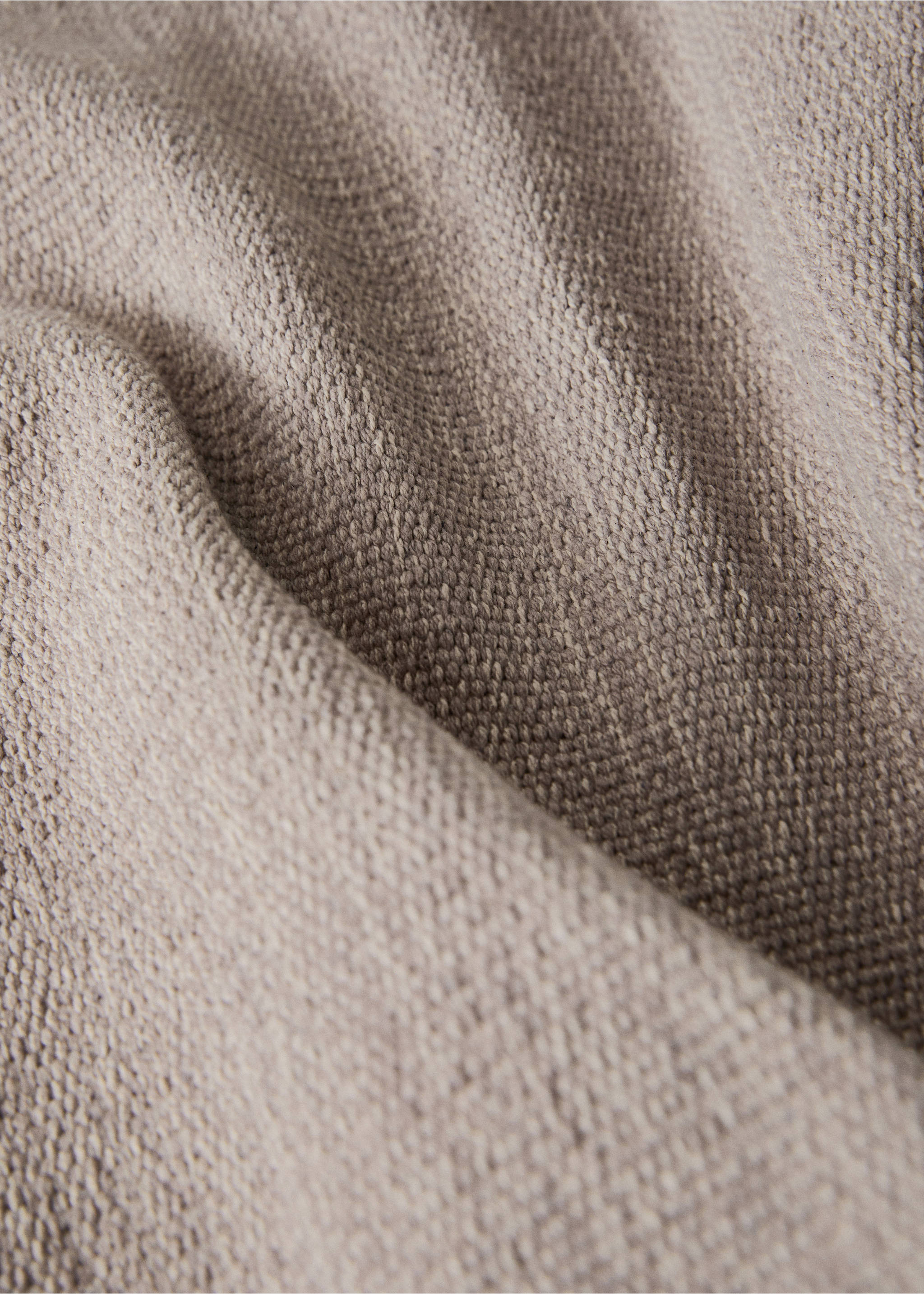 Tapis coton mélangé - Détail de l'article 2, Gris. Ref: 17097135-00.