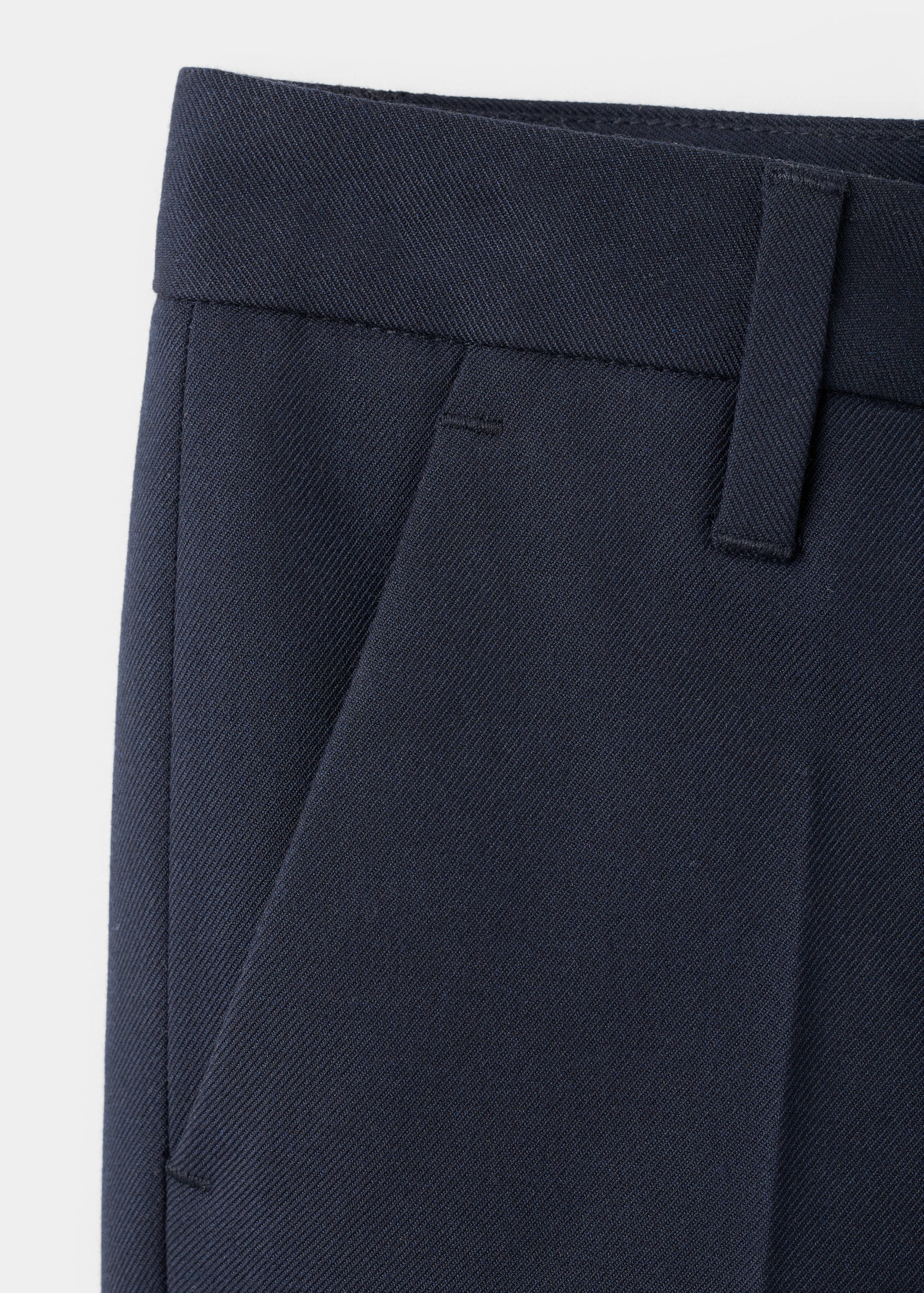 Straight suit trousers - Details of the article 8