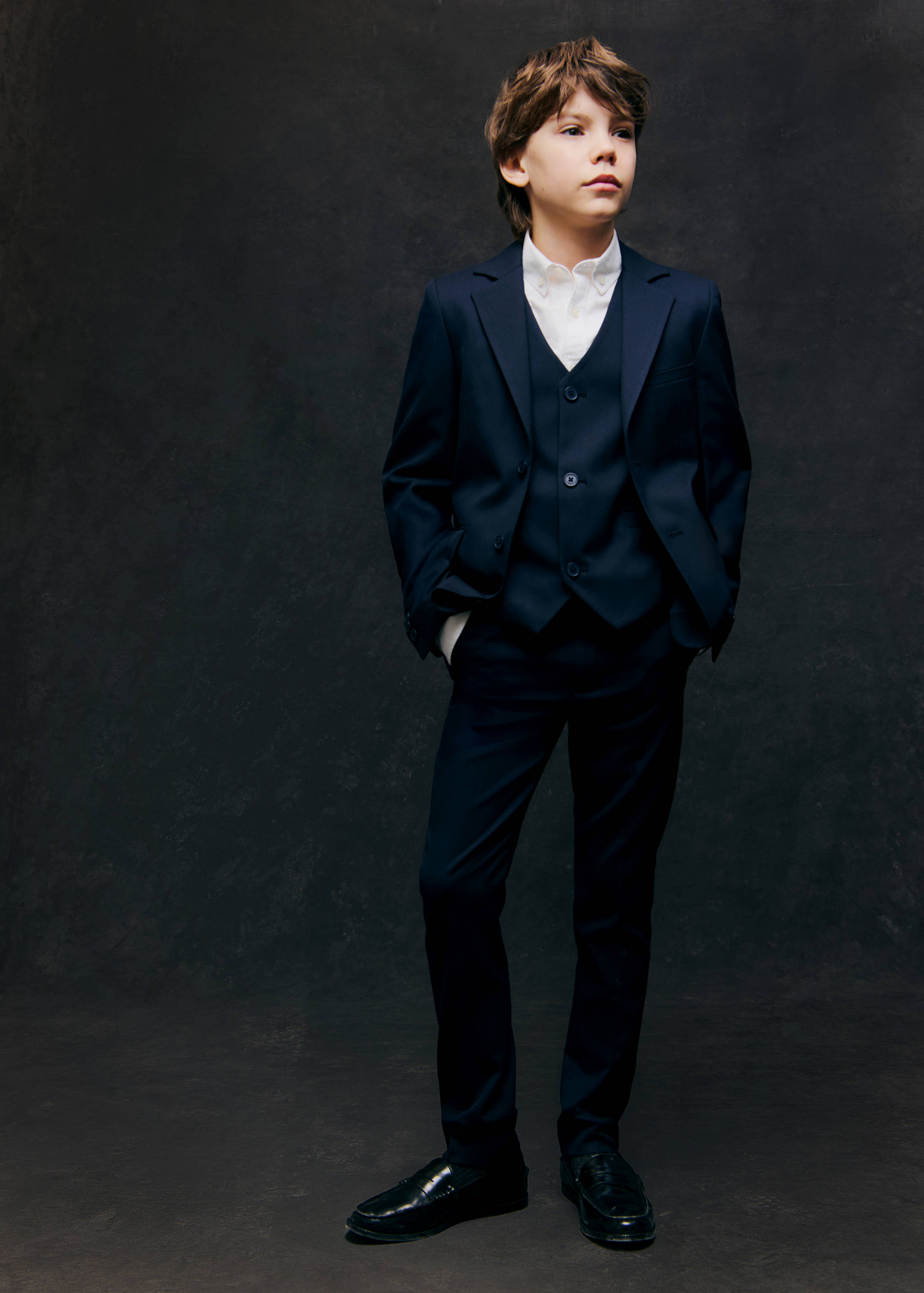 Straight suit trousers - Details of the article 5