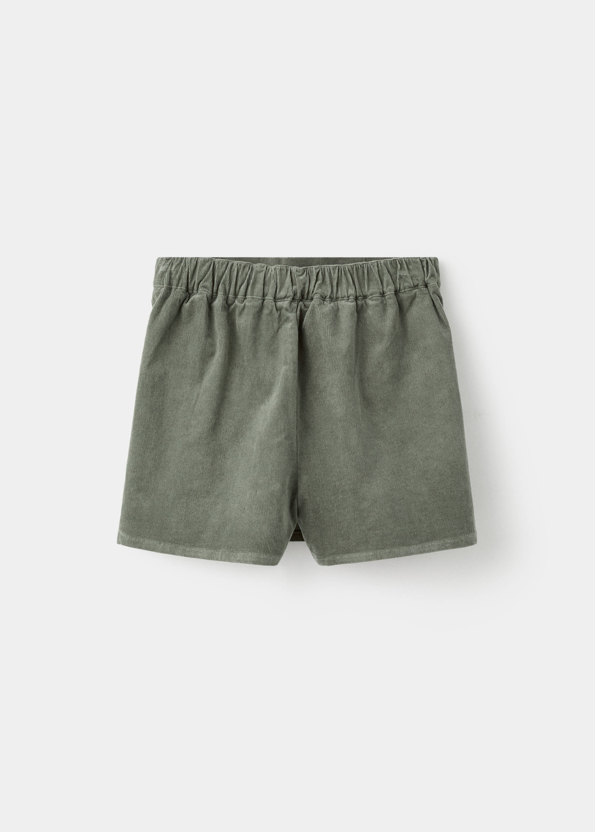 Cordoury skirt trousers - Reverse of the article