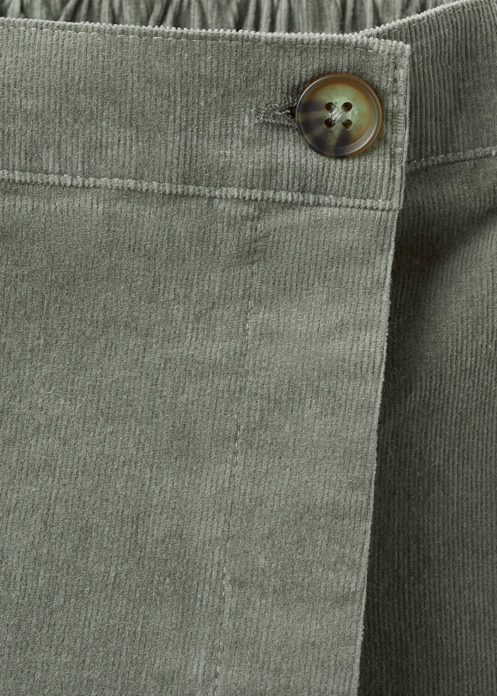 Cordoury skirt trousers - Details of the article 8