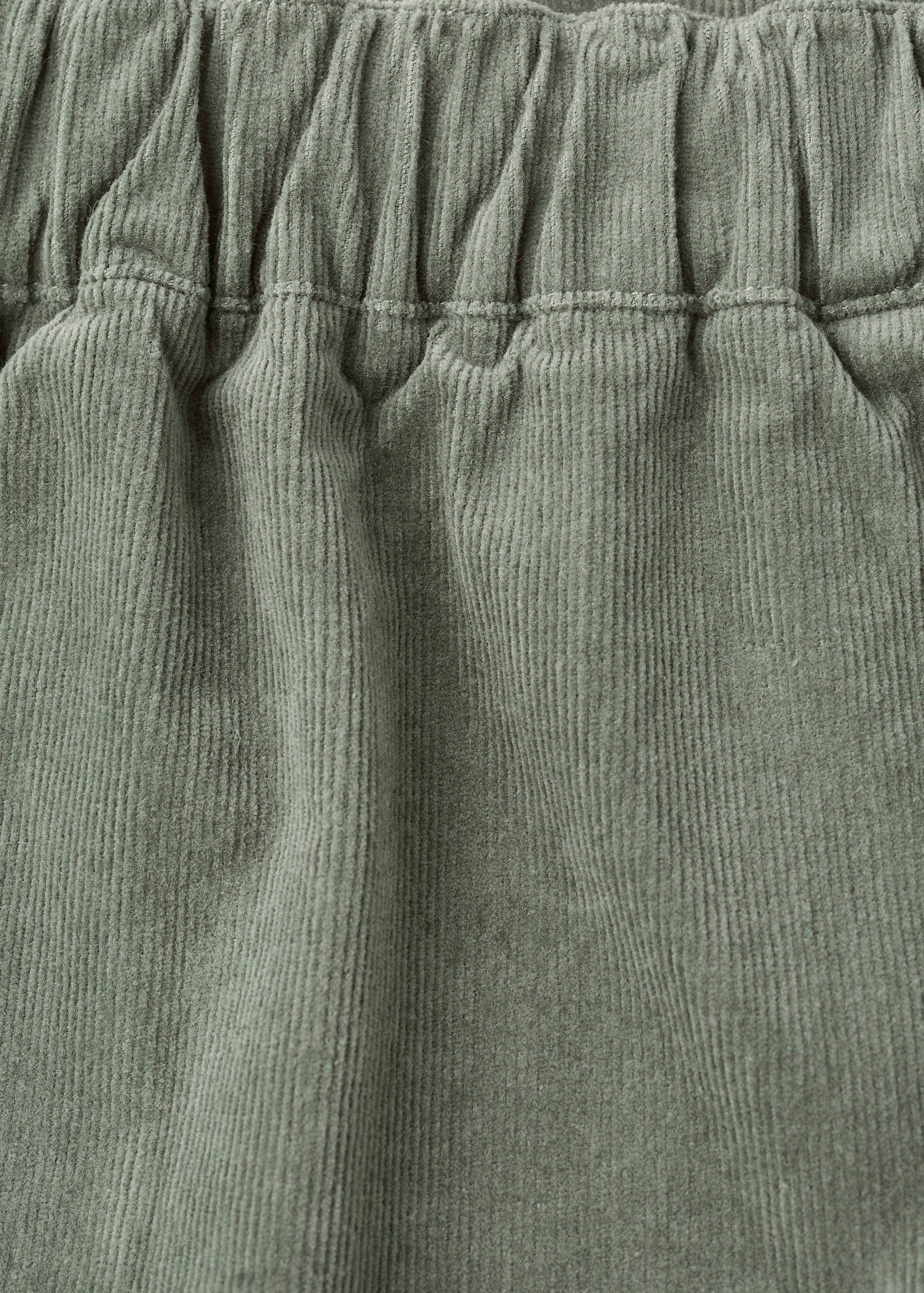 Cordoury skirt trousers - Details of the article 0