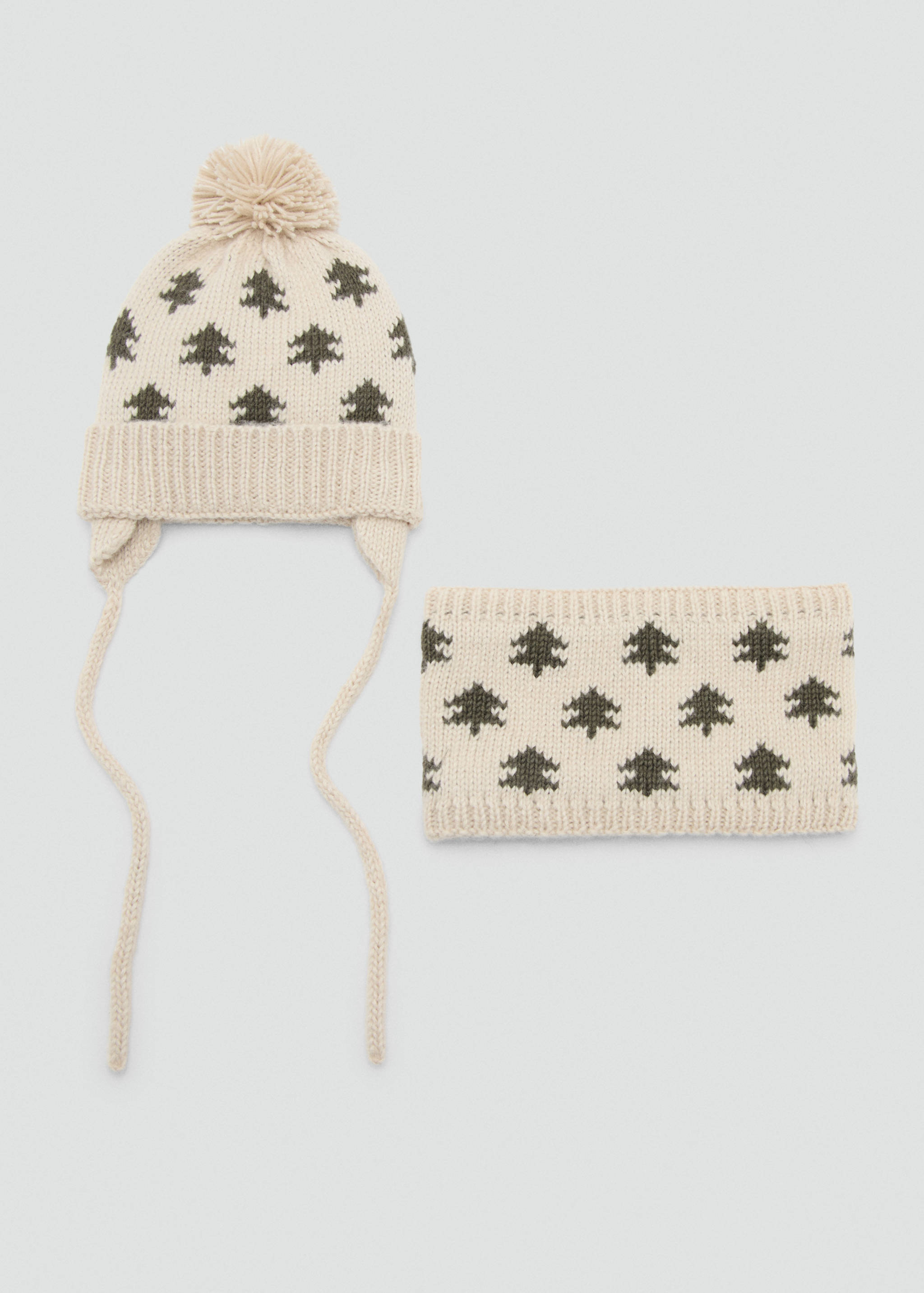 Écharpe en maille brodée - Détail de l'article 2