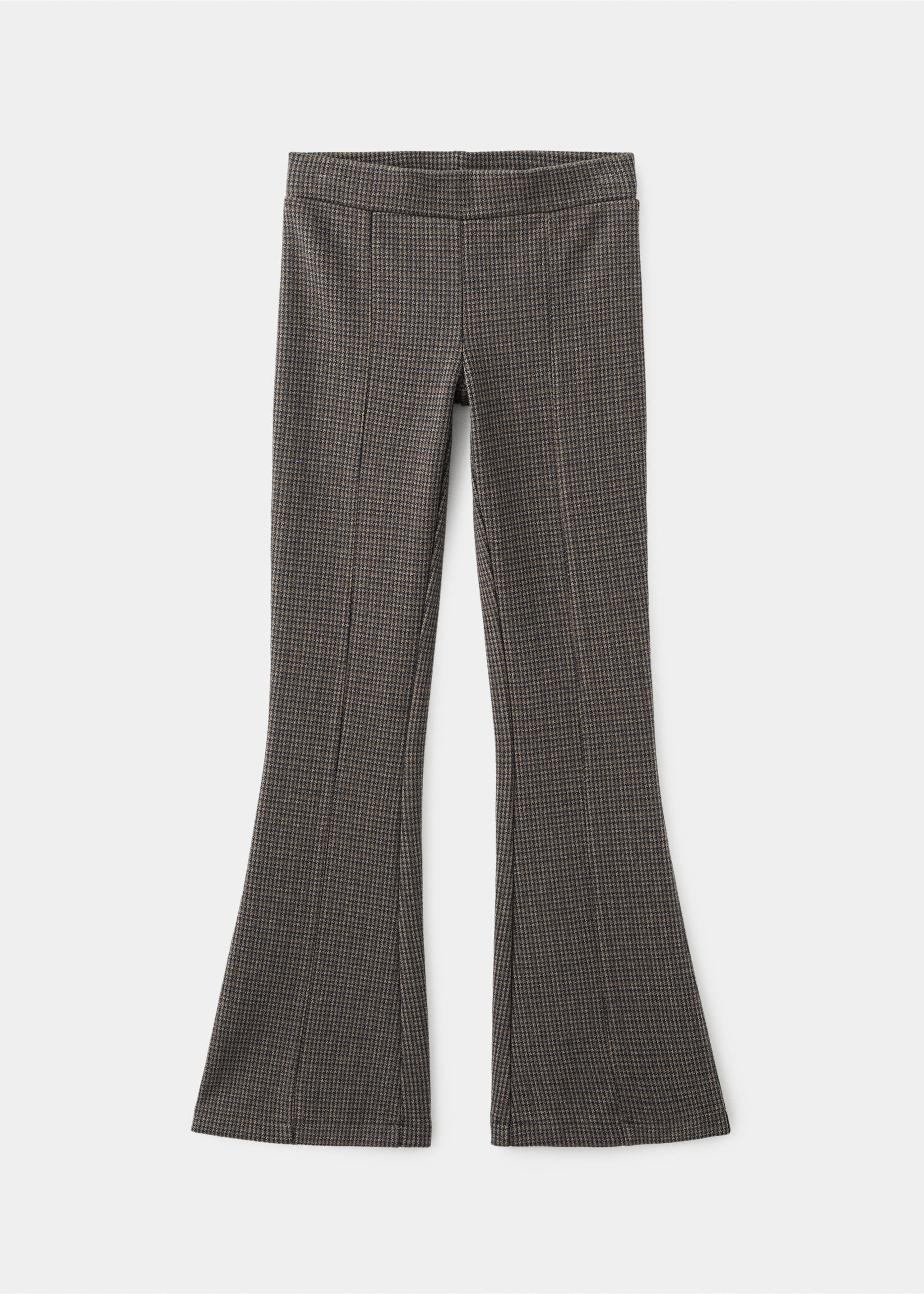 Flared leggings - Article without model, Brown. Ref: 17097776-00.