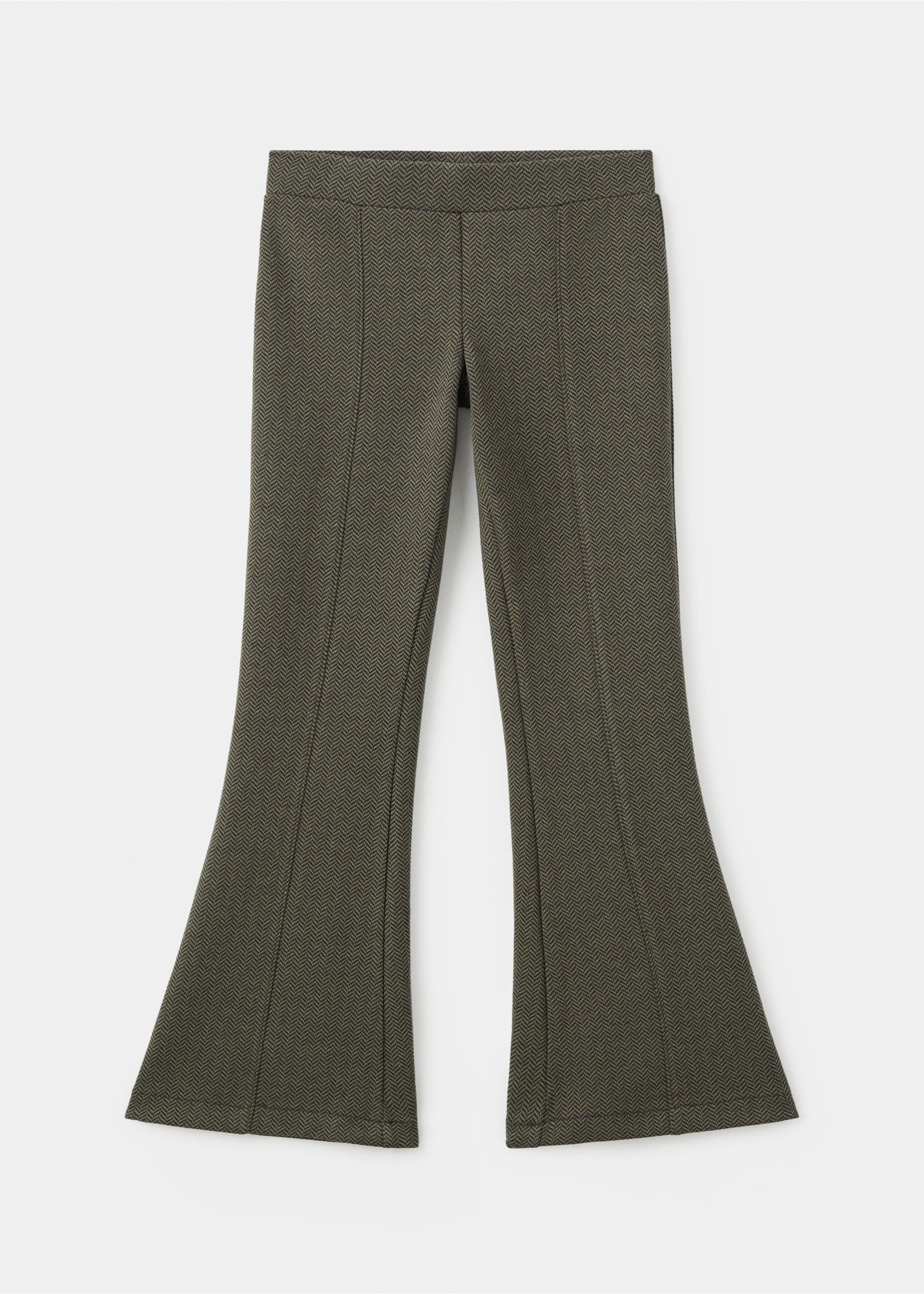 Legging flare - Article sans modèle, Kaki. Ref: 17097776-00.