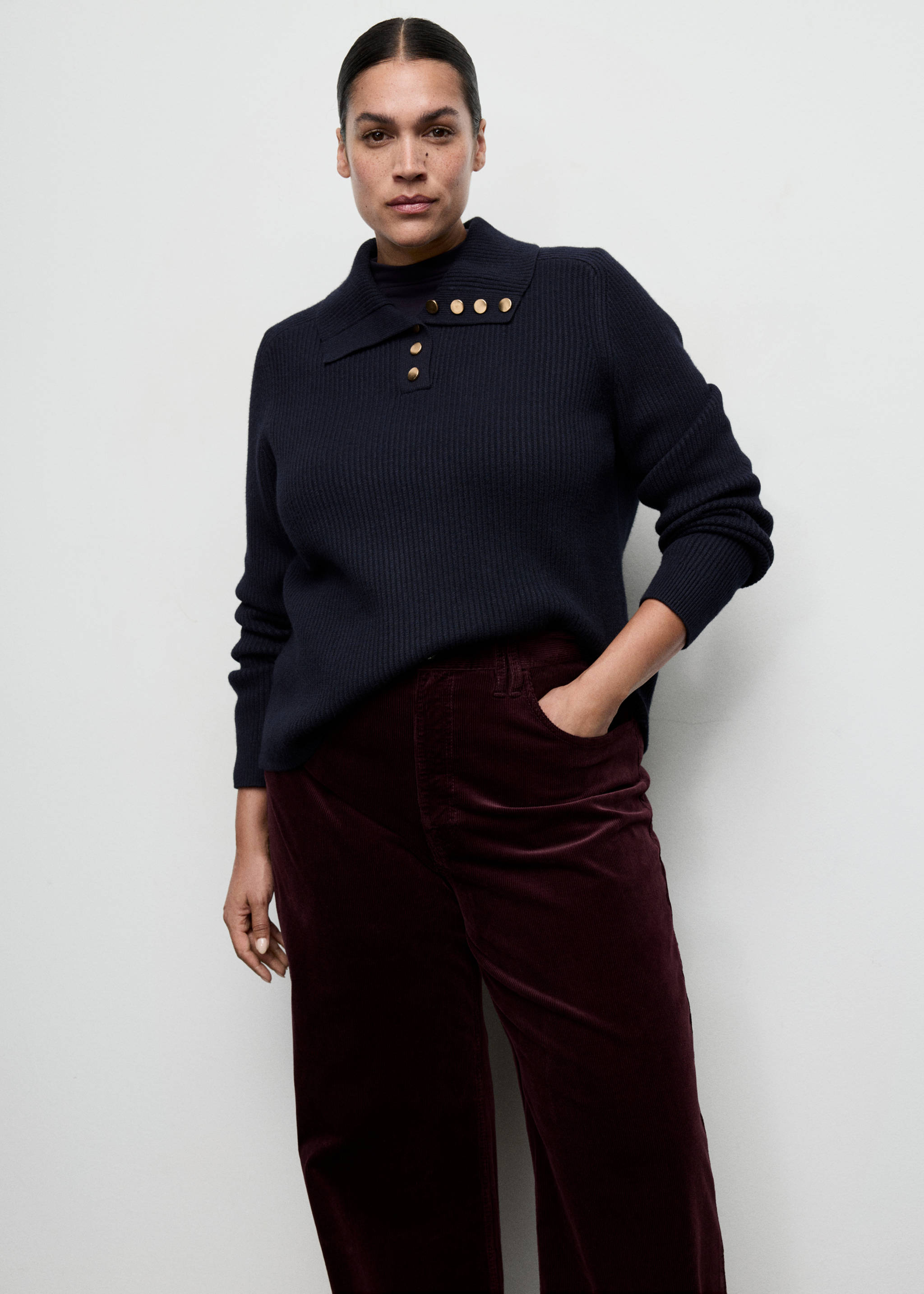 Wide-Leg-Cord-Jeans - Detail des Artikels 5