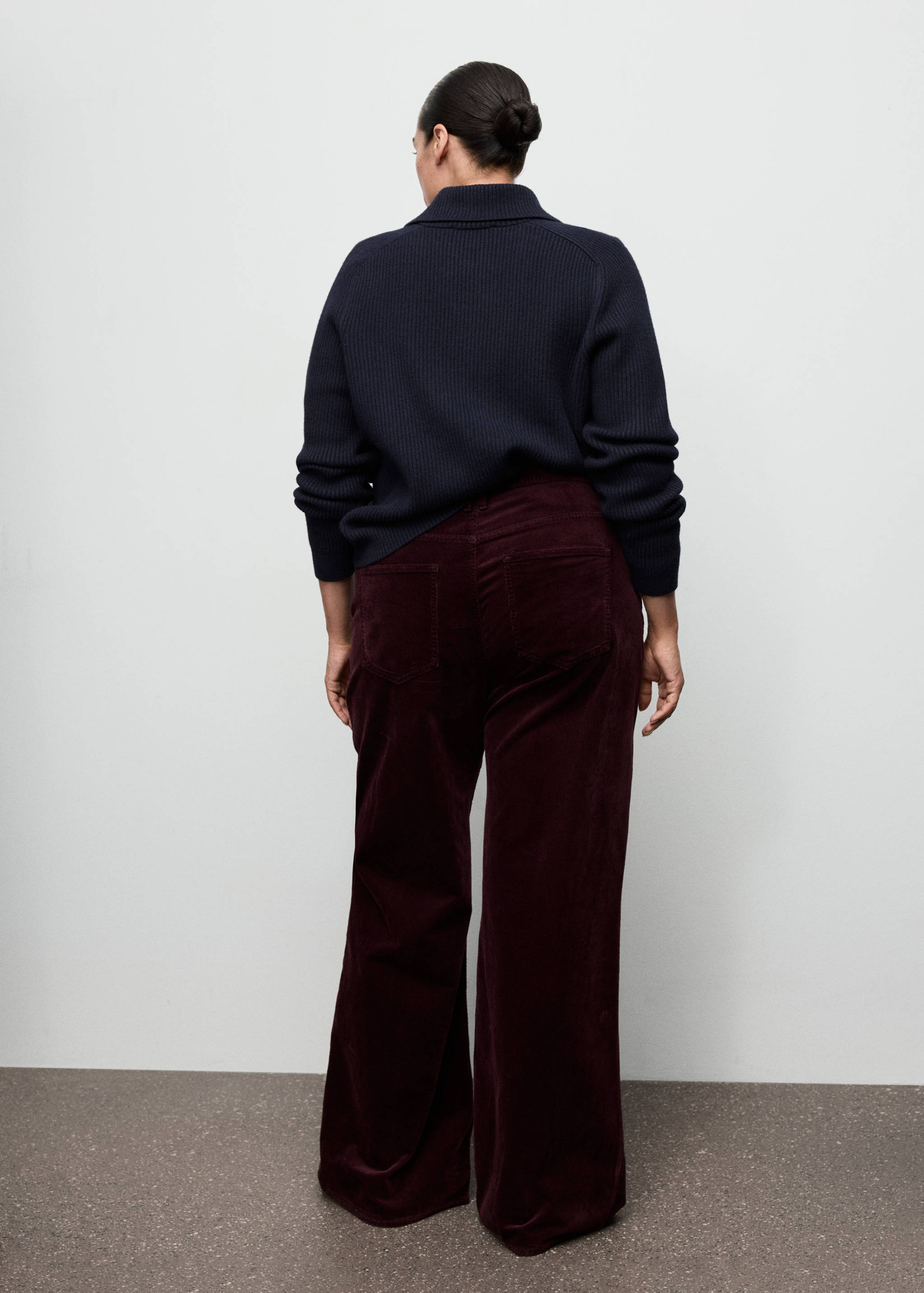 Wide-Leg-Cord-Jeans - Detail des Artikels 4