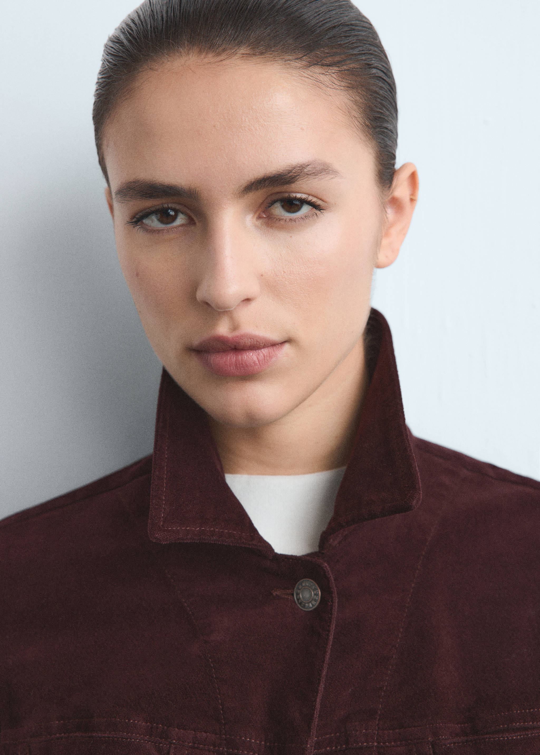 Veloursjacke mit Nähten - Detail des Artikels 1
