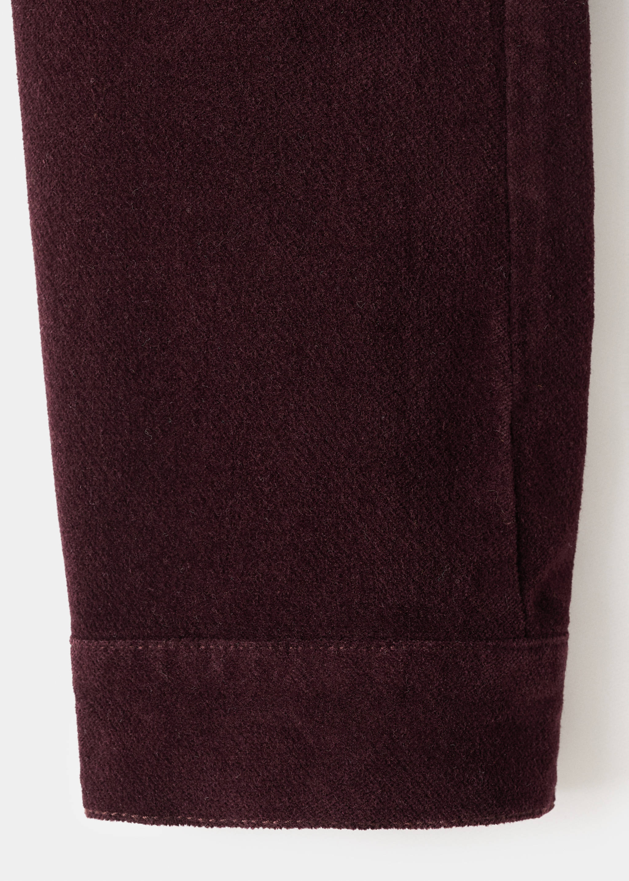 Veloursjacke mit Nähten - Detail des Artikels 8