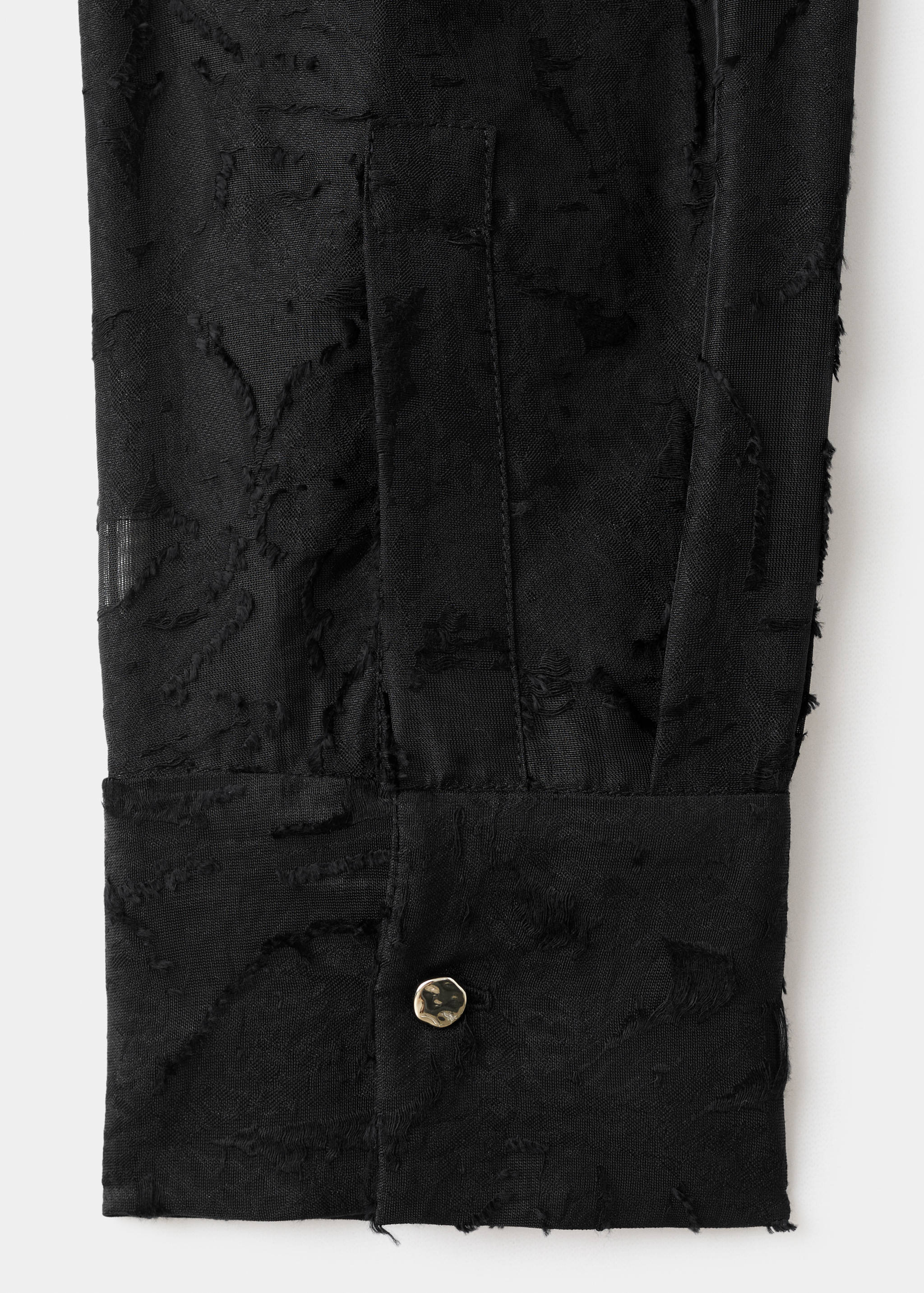 Strukturiertes Oversize-Hemd - Detail des Artikels 0
