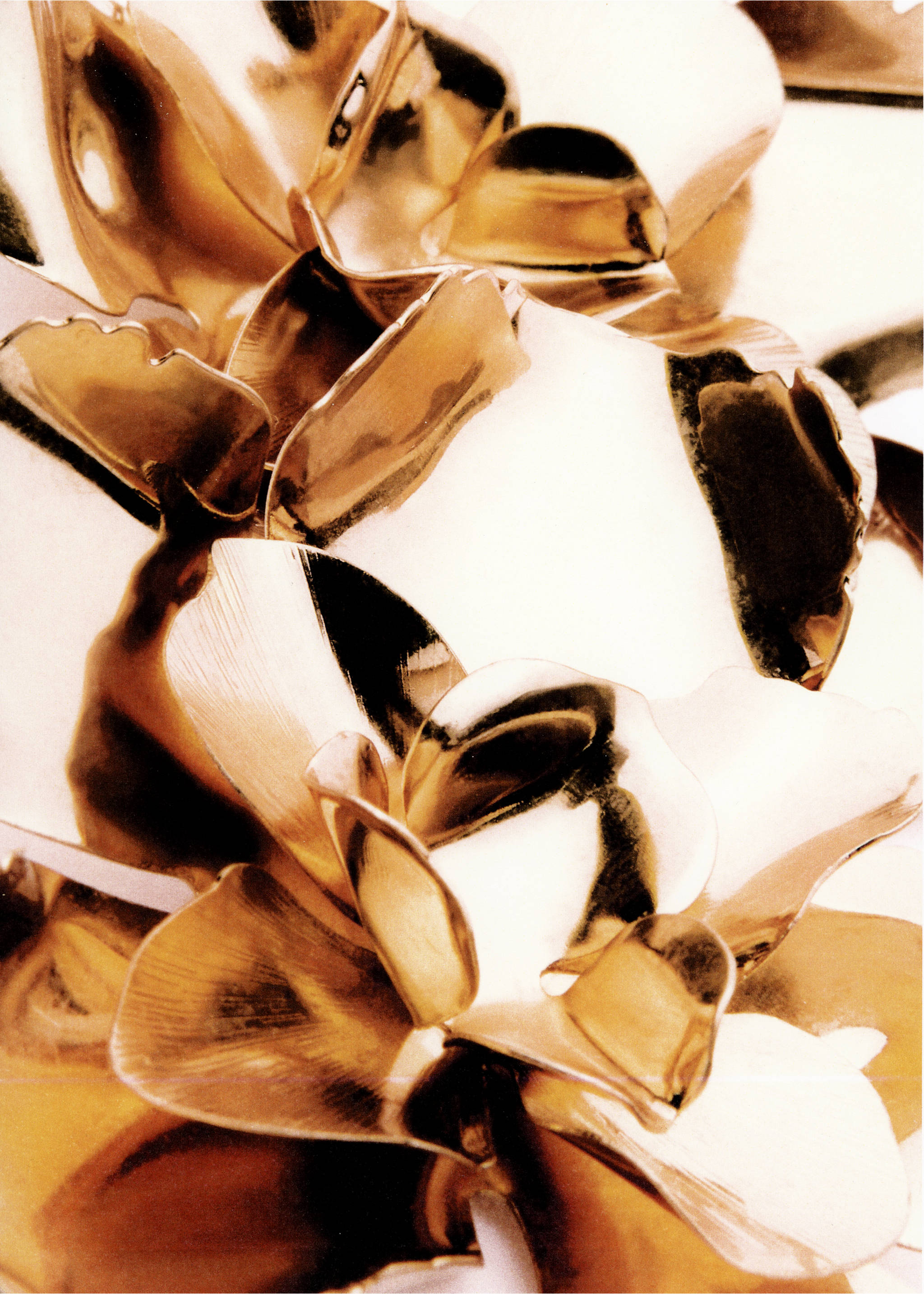 Bloemvormige oorbellen - Detail van het artikel 6, Goud. Ref: 17097809-00.