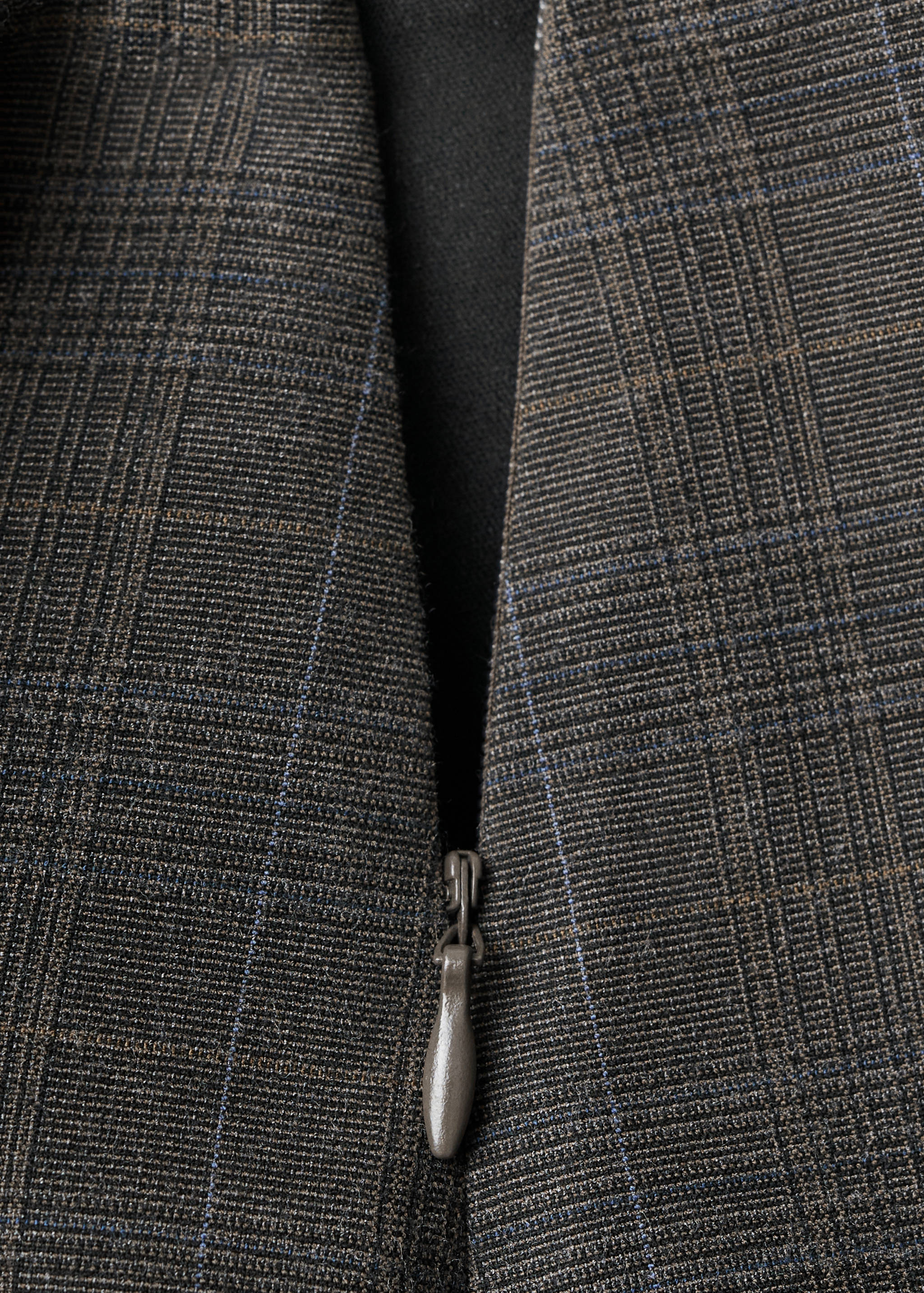 Check wrap skirt - Details of the article 8