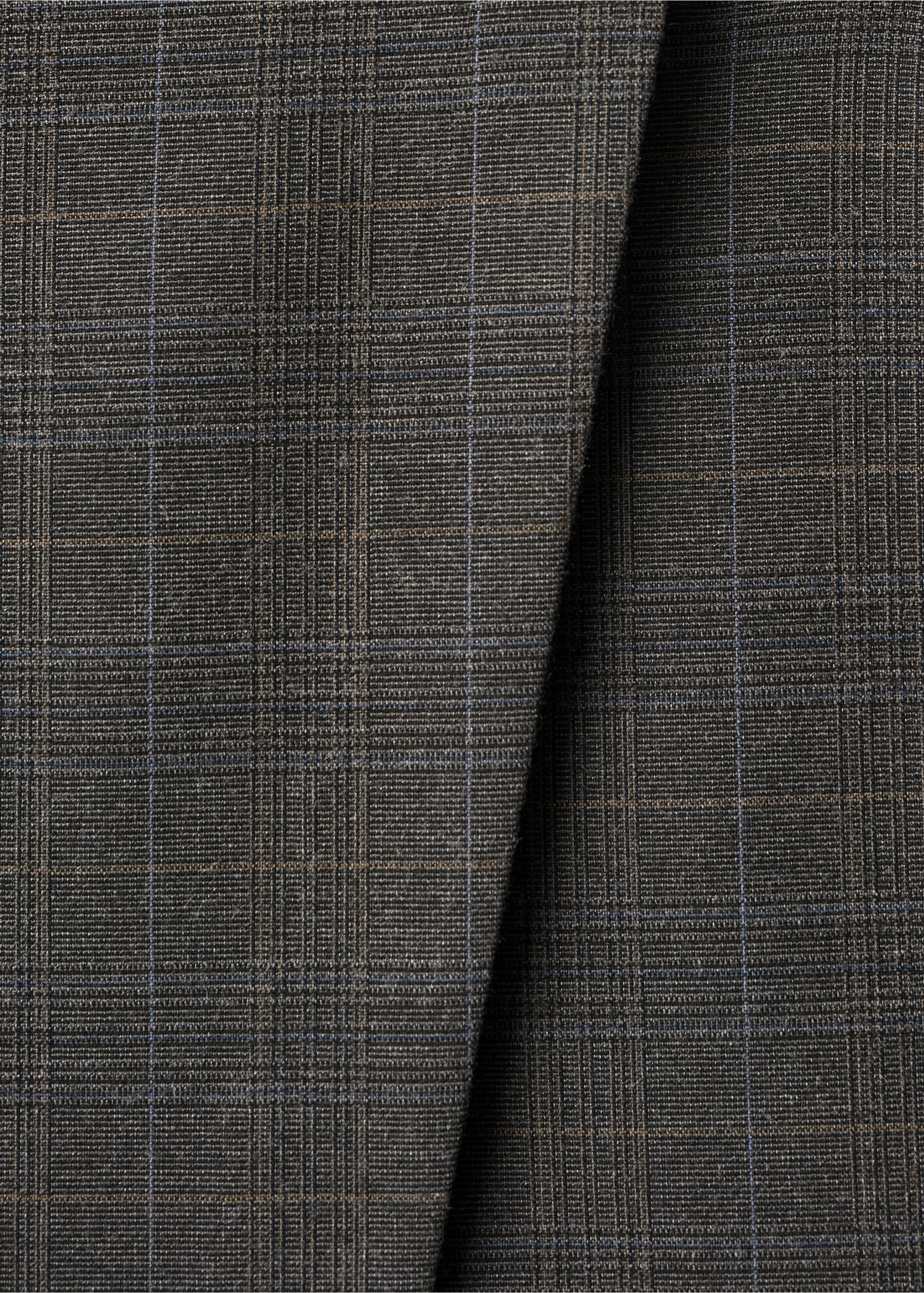 Check wrap skirt - Details of the article 0, Brown. Ref: 17097811-00.